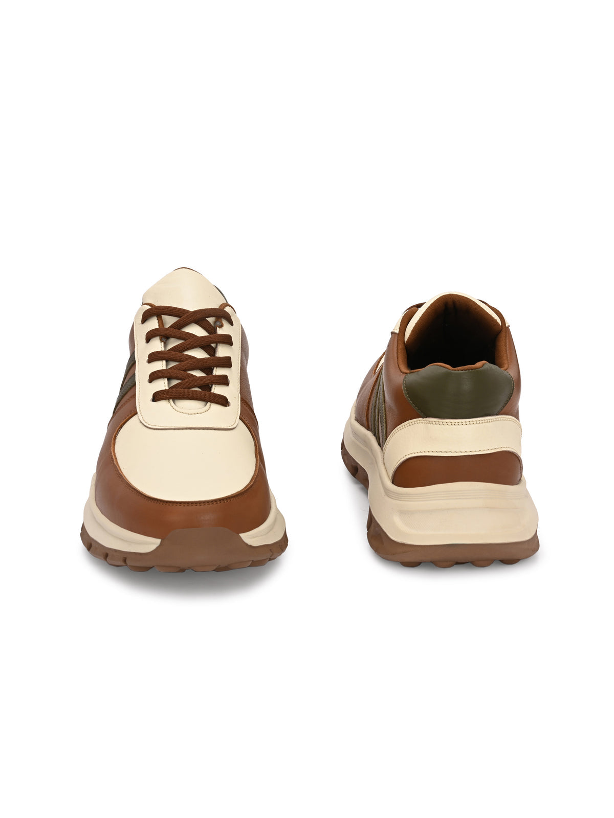 DRIFT Premium Leather Lace-Up Sneakers