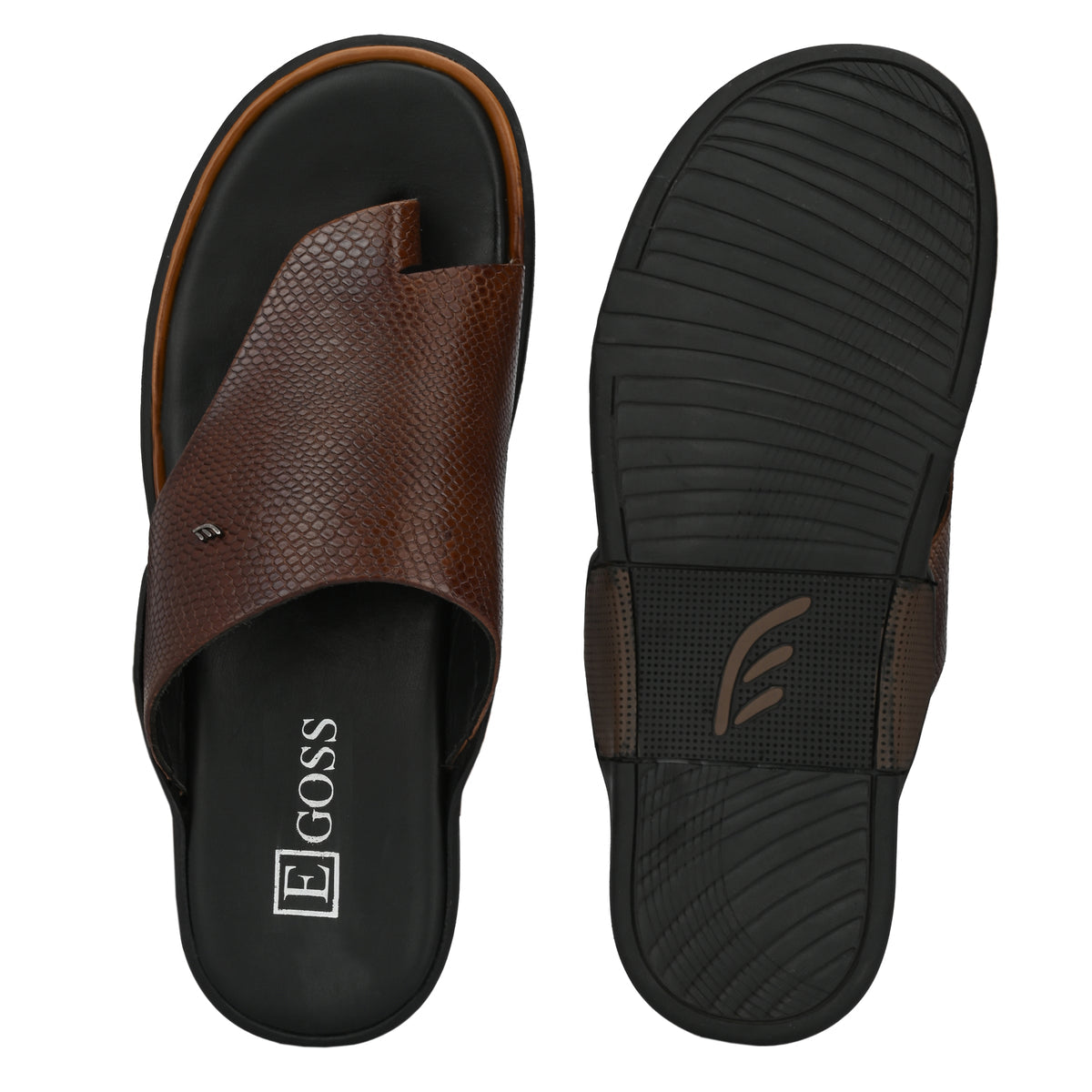 Arlo Cushion Leather Thumb Slippers - The Heels India