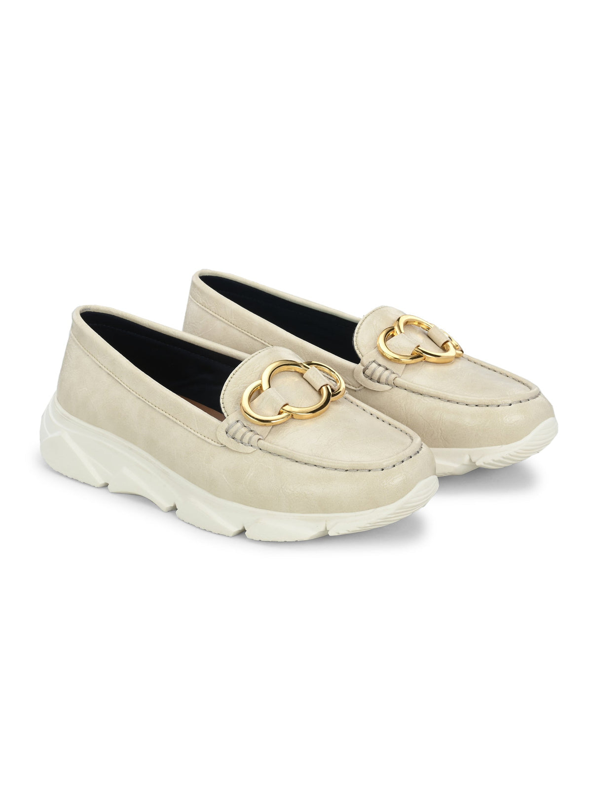 Cotton Buckle Sneakers - The Heels India