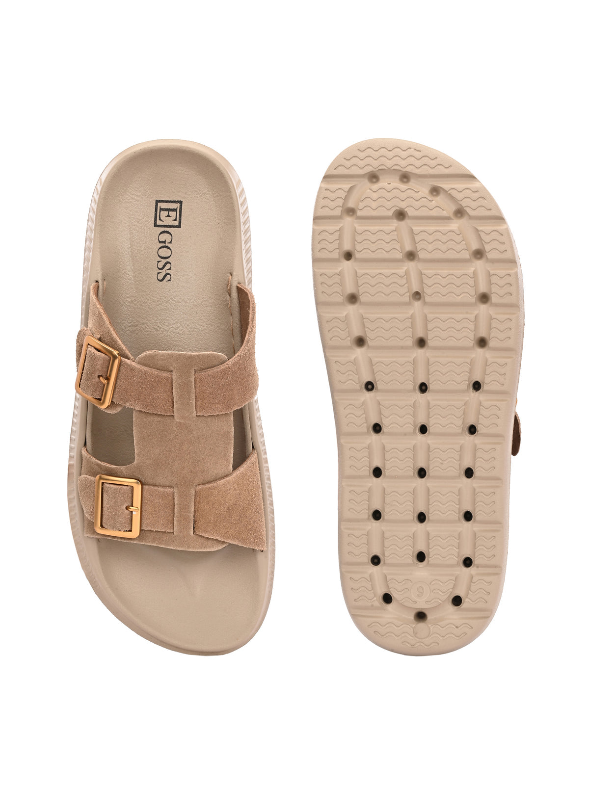 Mikel Zero Gravity Summer Comfort Leather Slippers