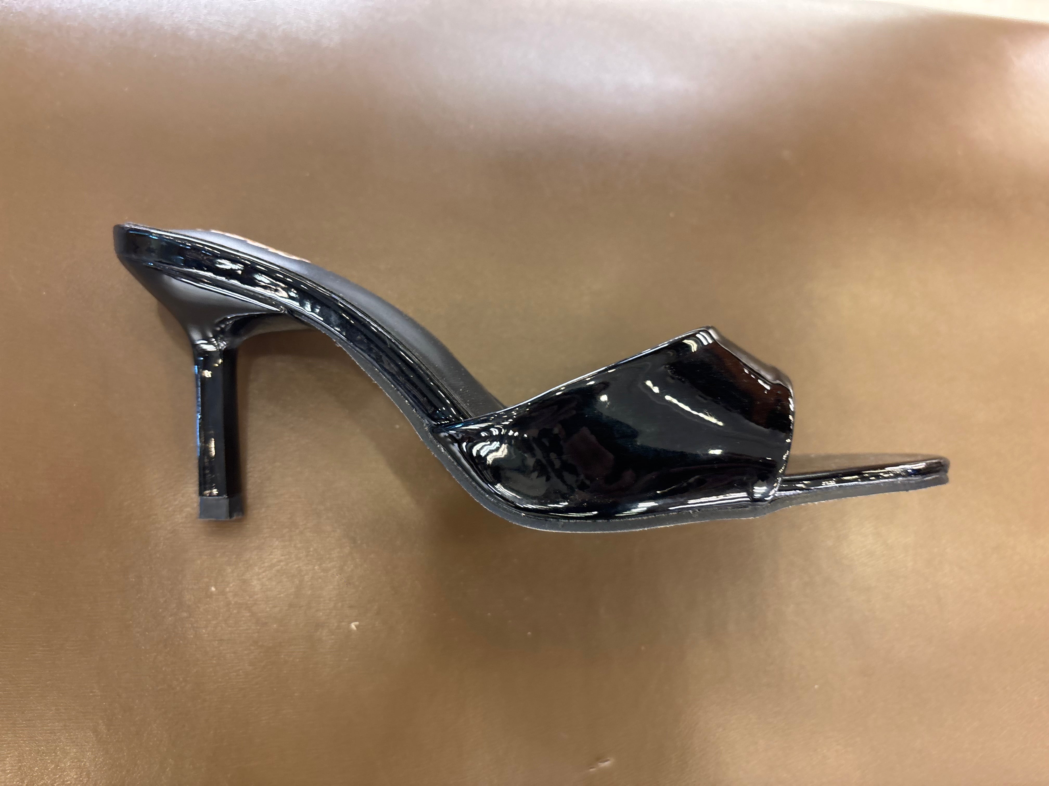 Ellie Premium Patent Pencil Heels