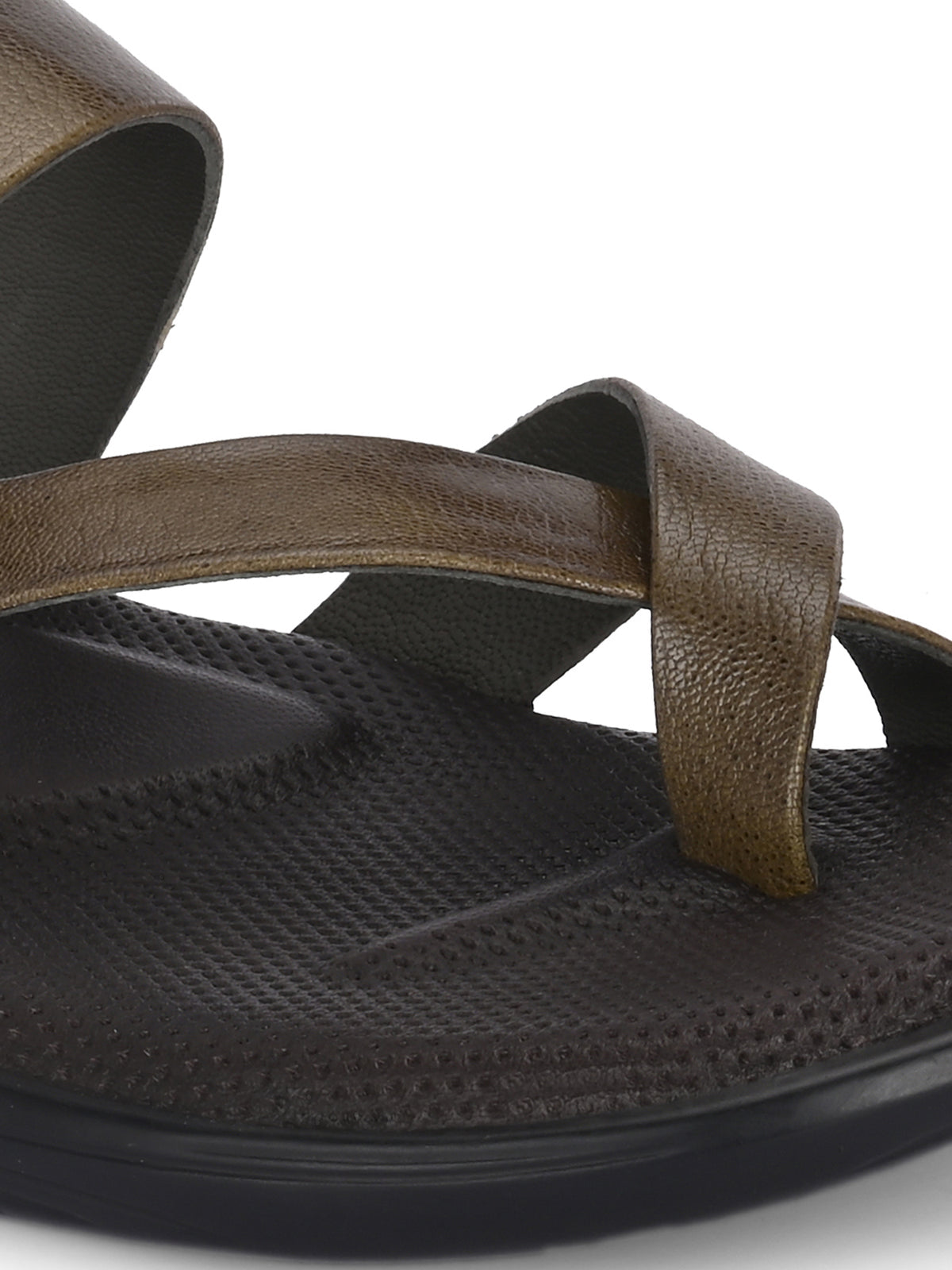 Cleo Cushion Leather Thumb Slippers