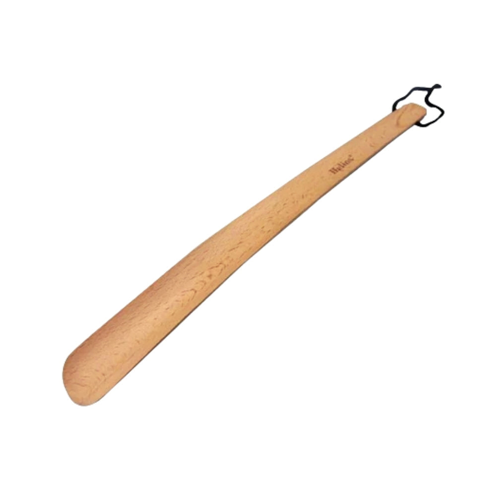 Helios Handmade Wooden Shoe Horn 17 inches - The Heels India