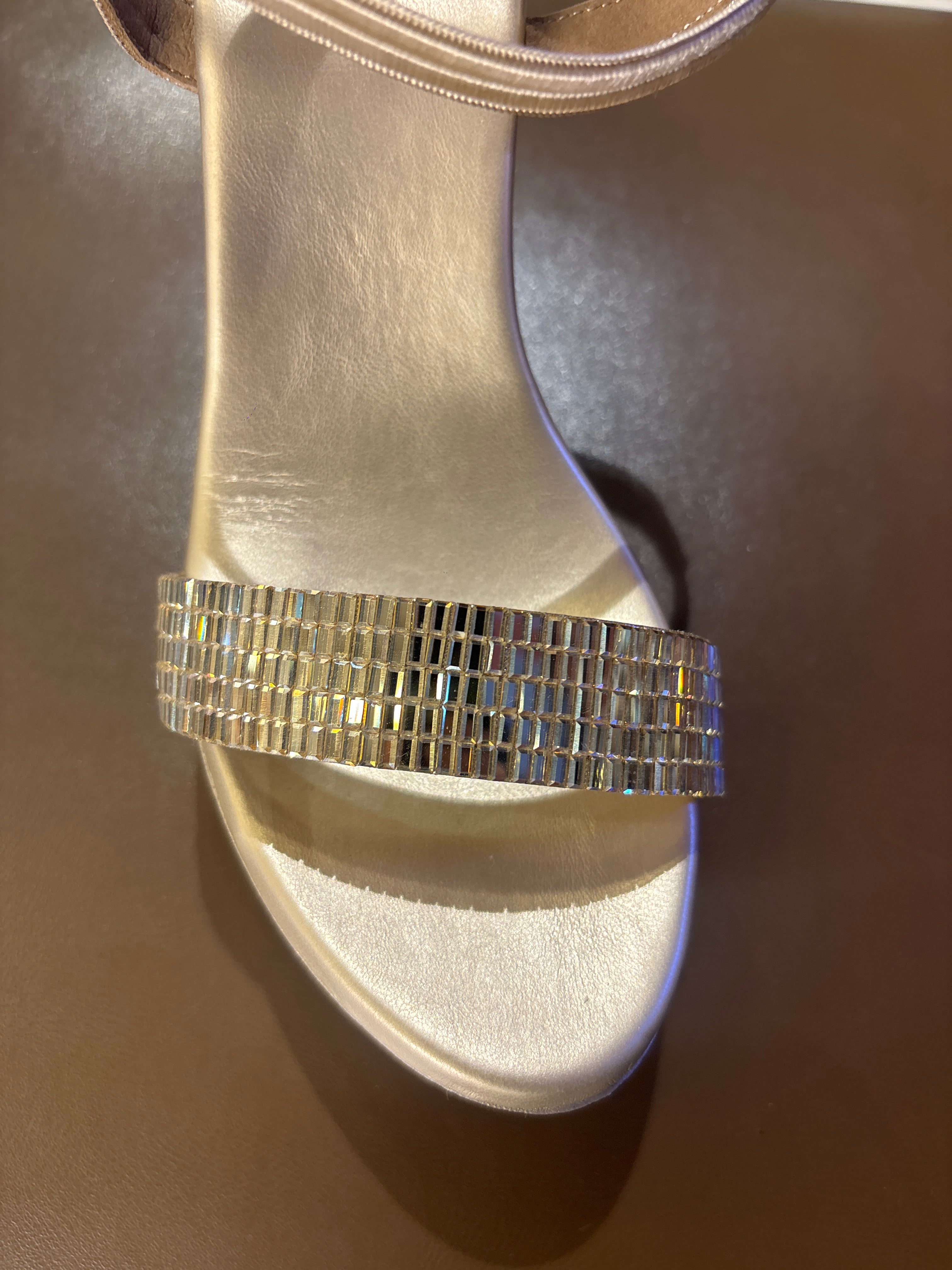 Keira Bling Wedge Party Heels - The Heels India