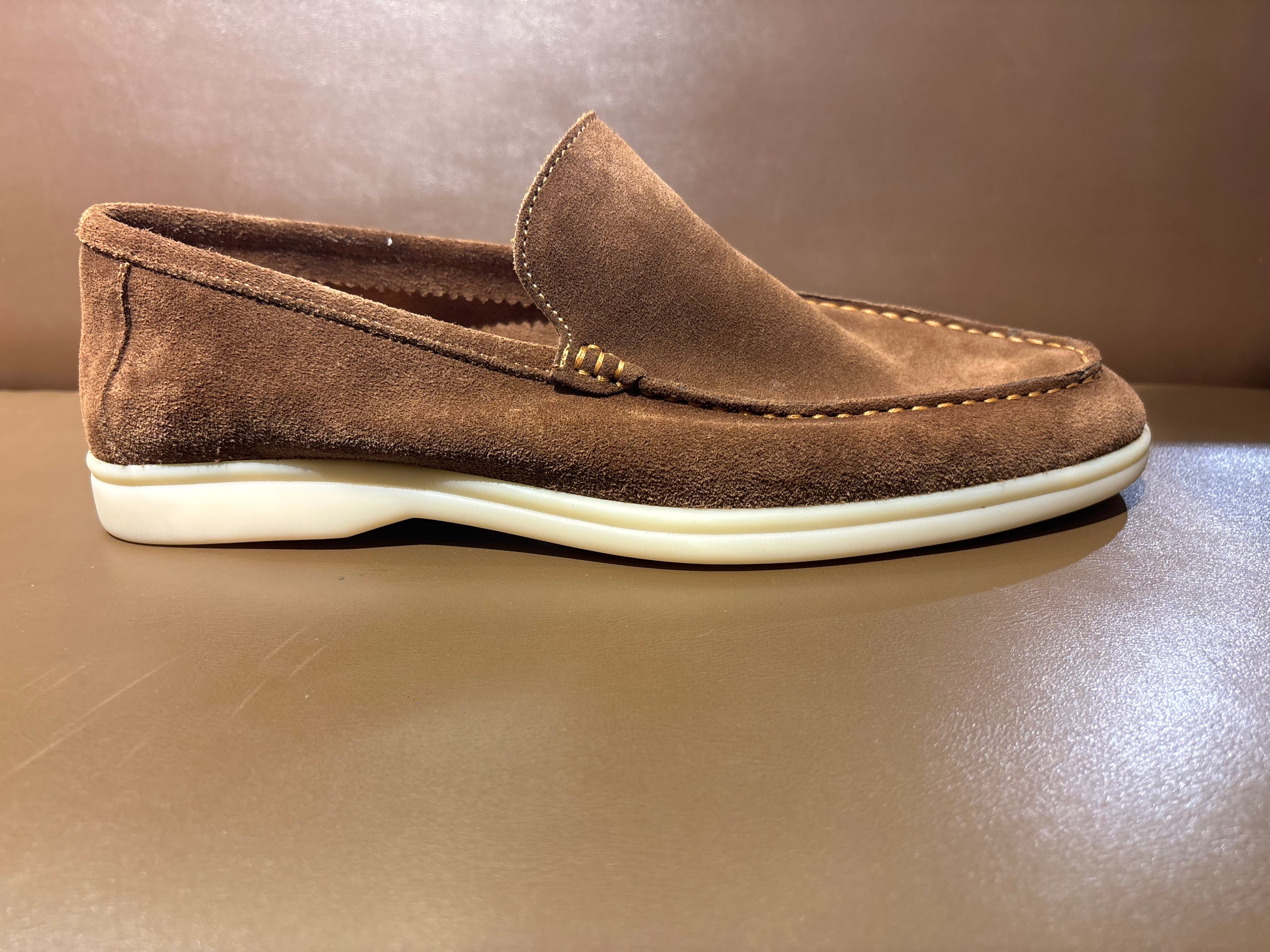 Alonso Premium Suede Leather Slip-On Loafers