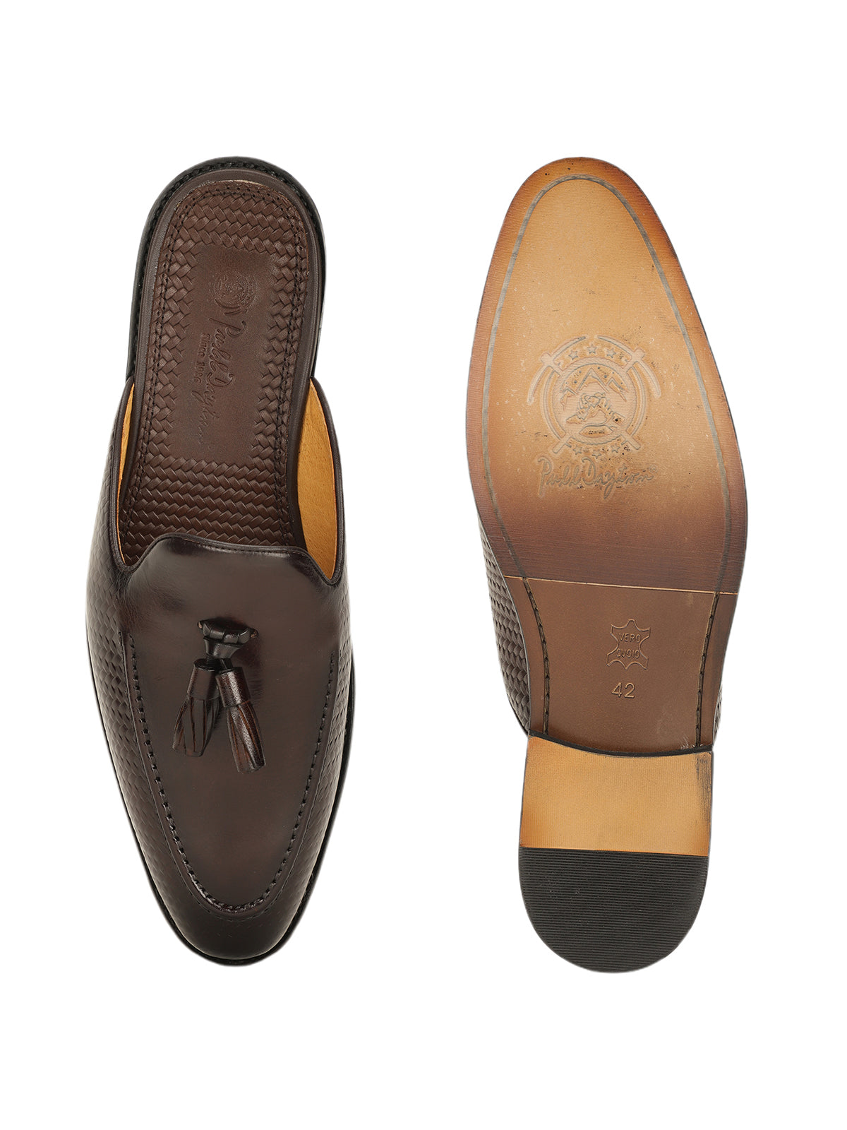 Drayton Premium Tassel Leather Mules