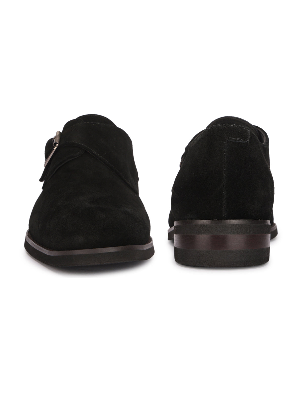 Salvatore Suede Leather Monk Strap