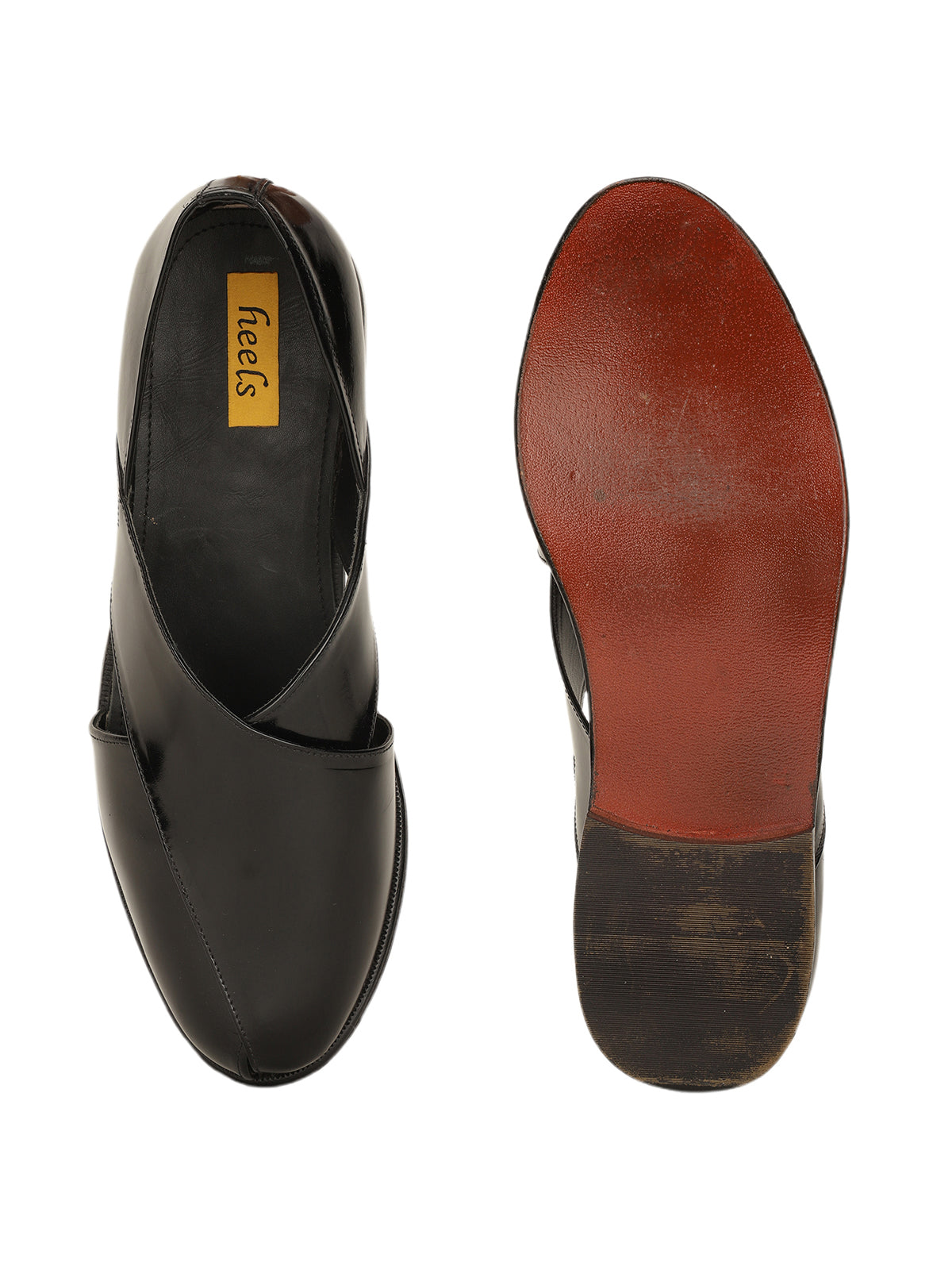 Eugenia Leather Ethnic Peshawari Sandals