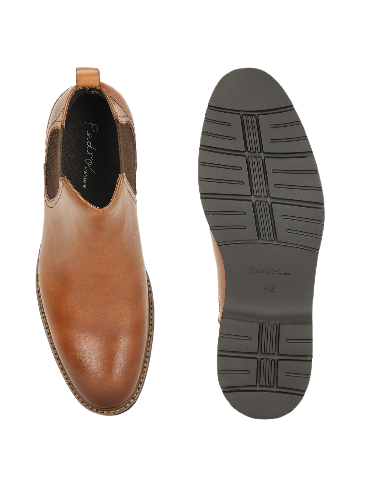 Leister Premium Leather Chelsea Boots