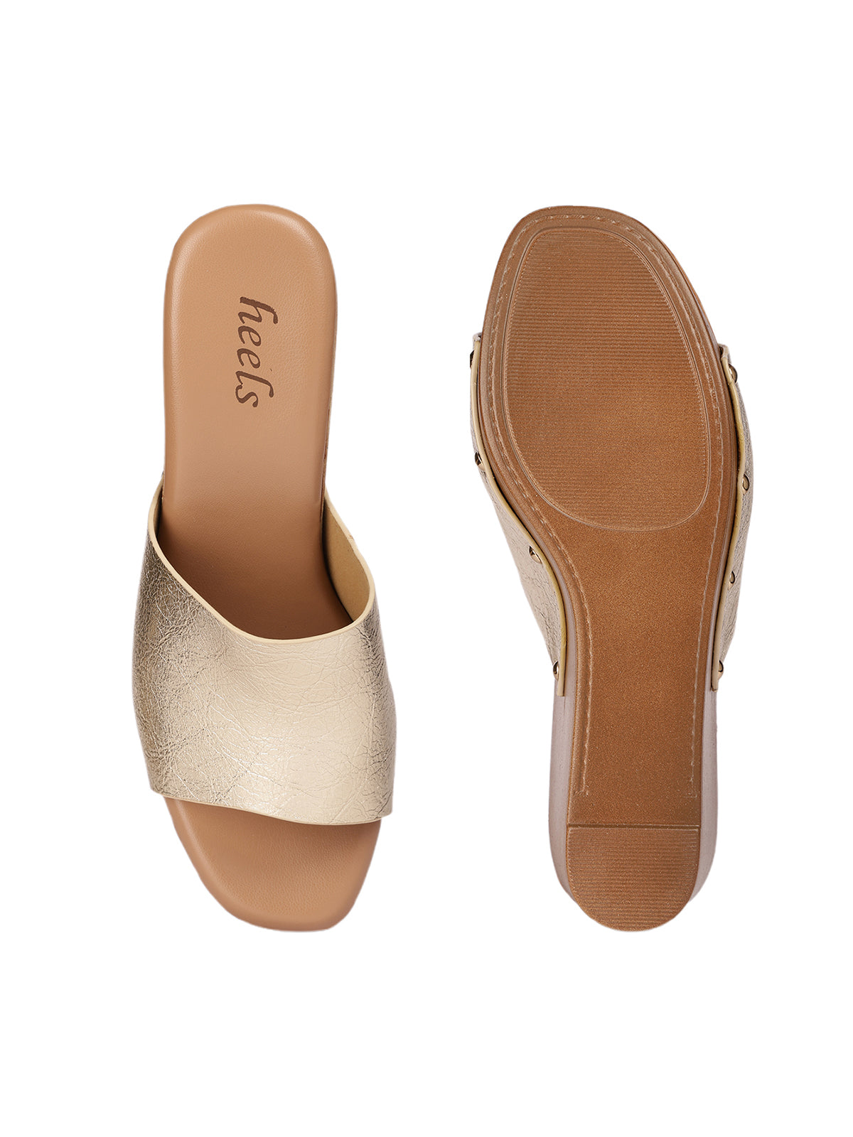 Rosabella Premium Peep Toe Wedge Heels