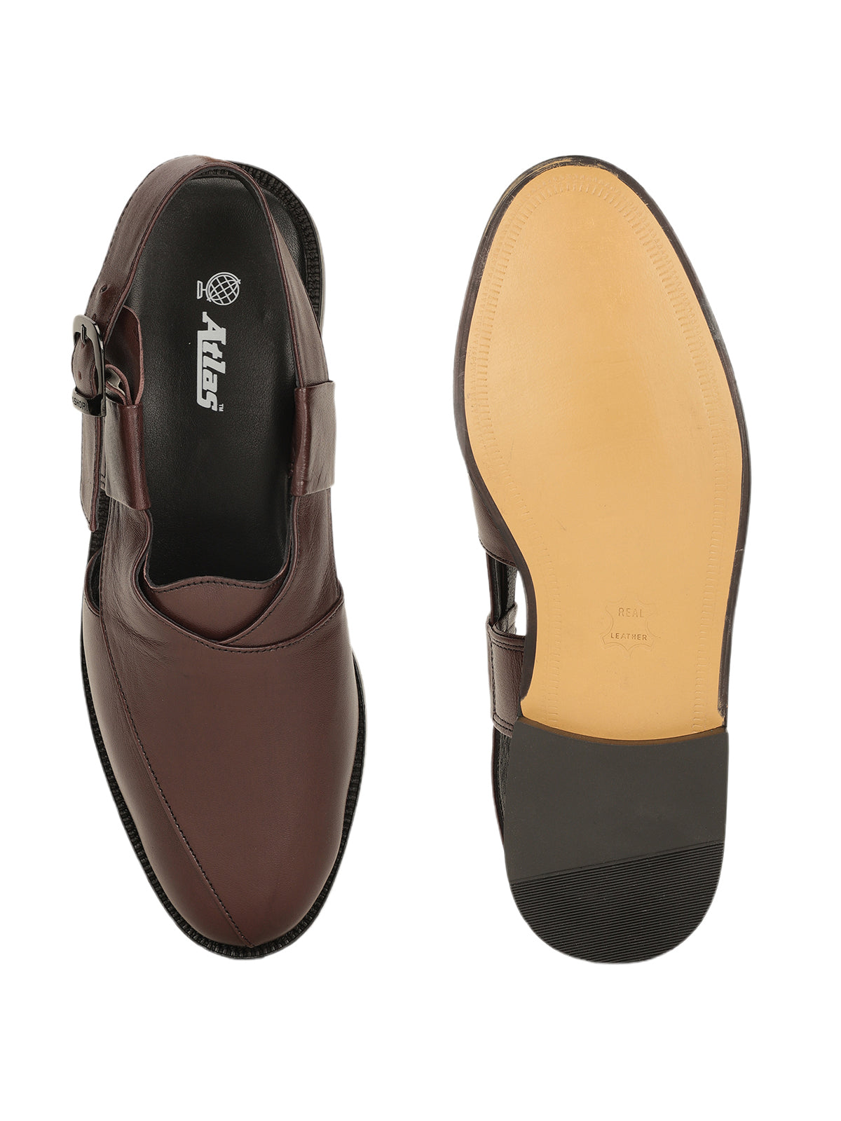 Clementine Leather Ethnic Peshawari Sandals