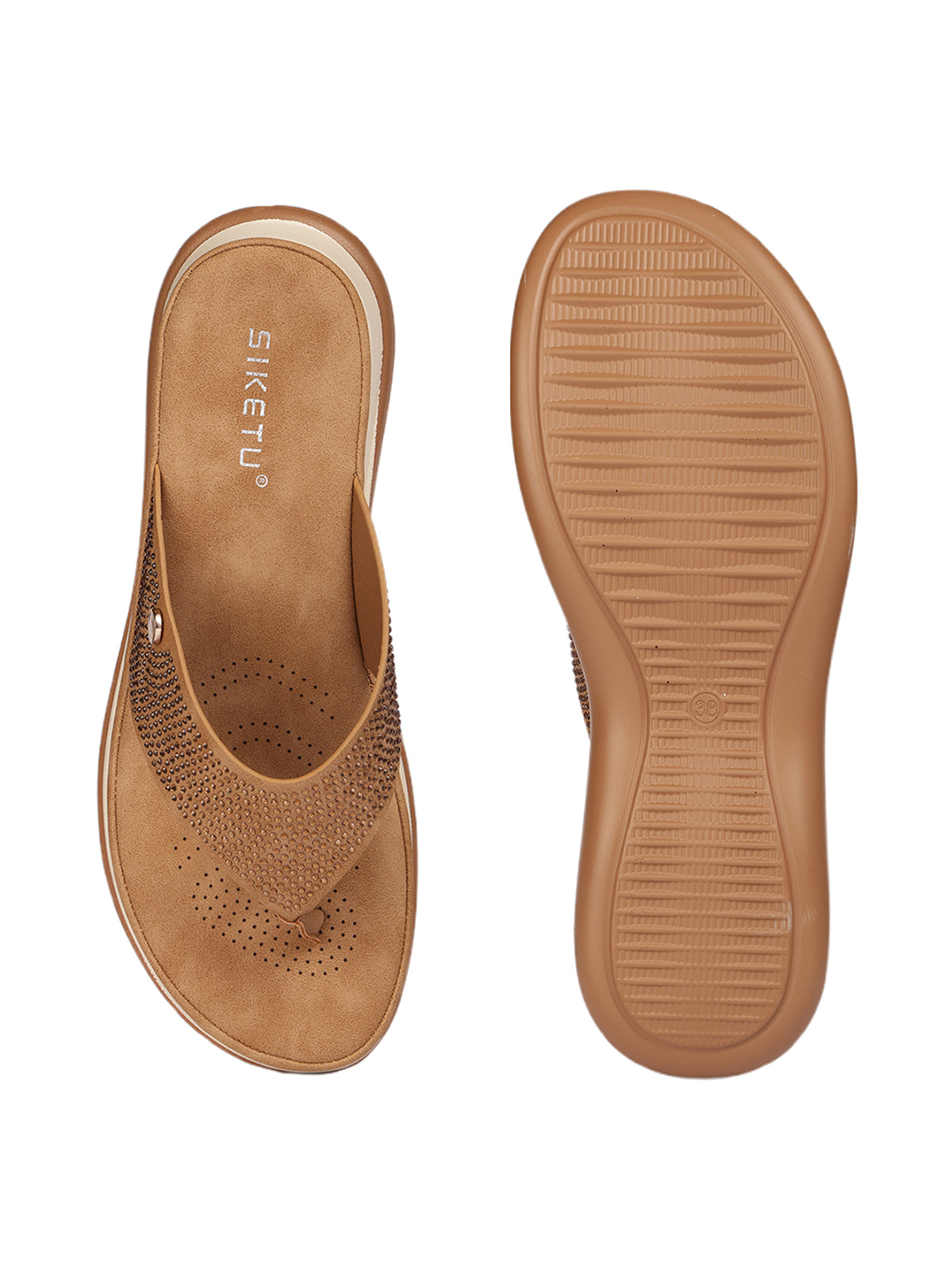 Zarella Bling V Shape Sliders