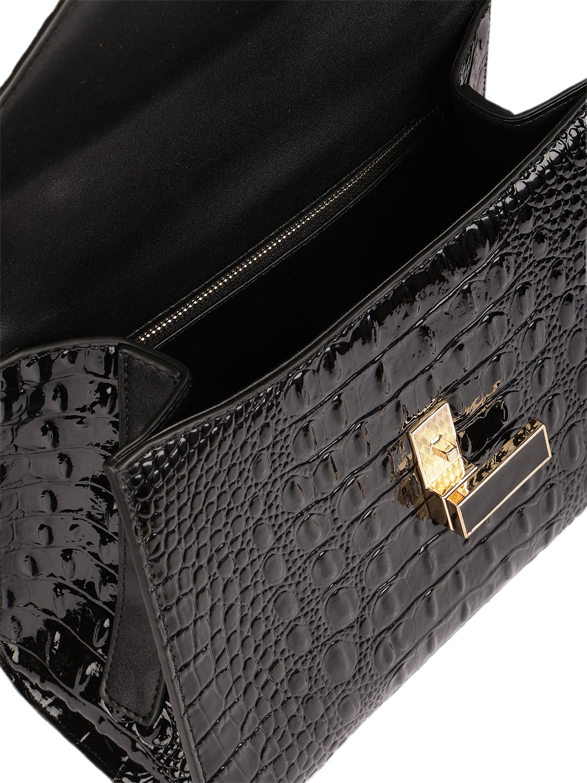 Kelly Croco Flap Premium Handbags