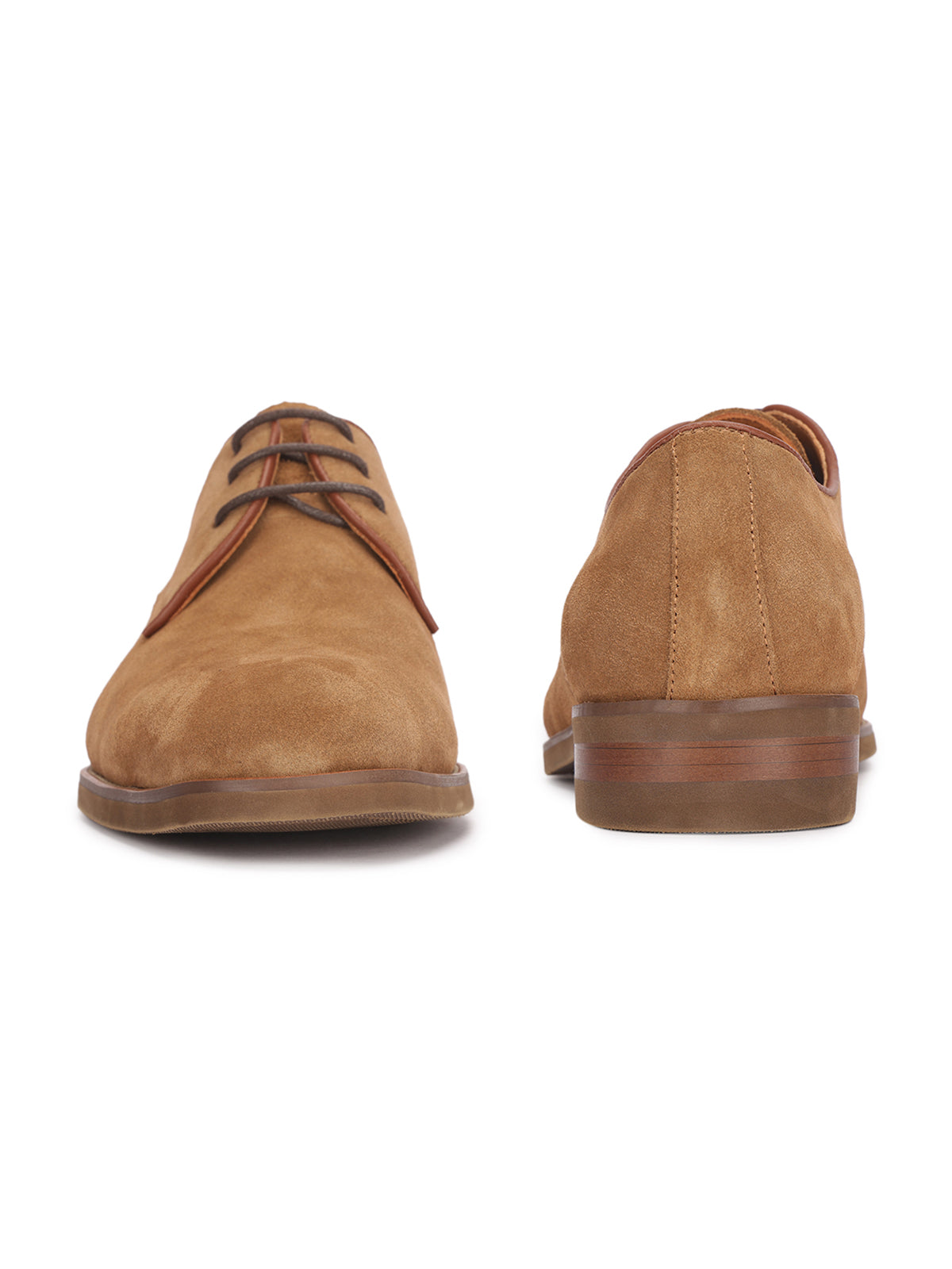 Santiago Premium Suede Leather Lace Ups - The Heels India