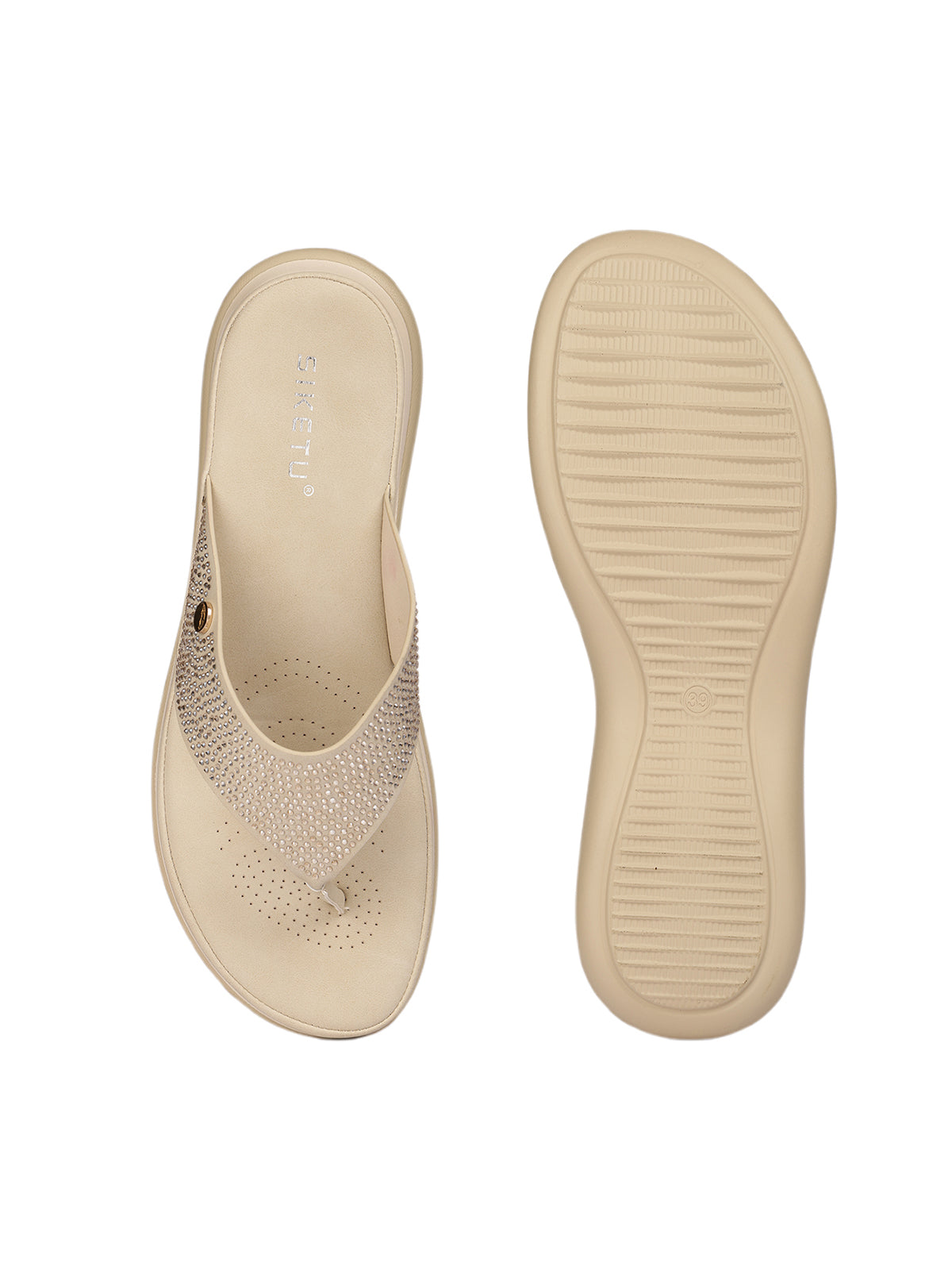 Zarella Bling V Shape Sliders