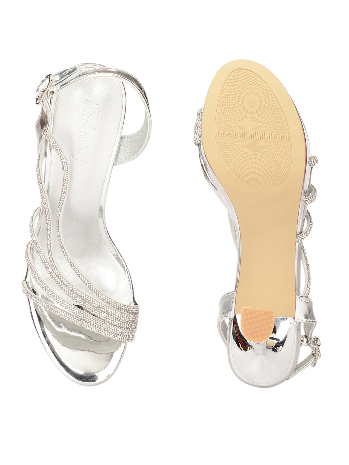 Cinderella High Bling Platform Pencil Heels