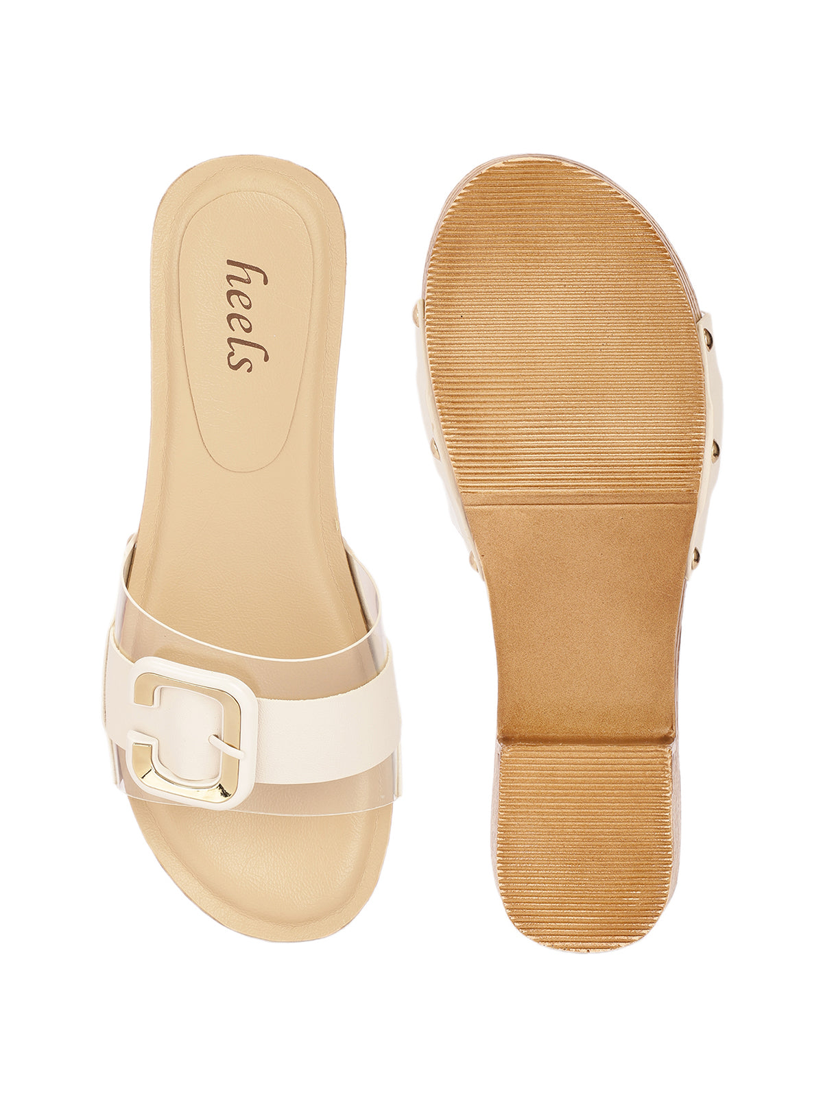 Armas Transparent Block Platform Heels