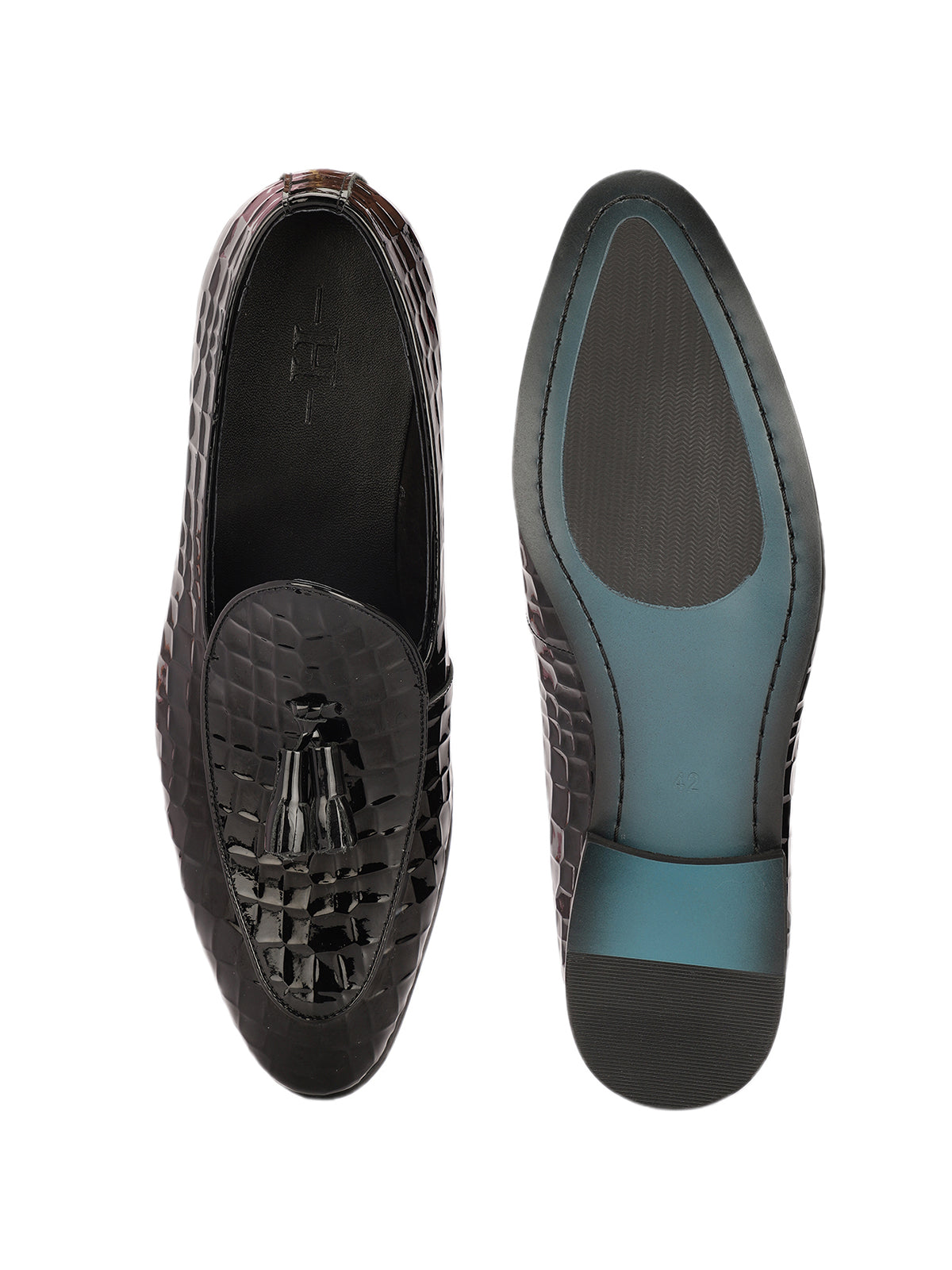 Winston Premium Patent Leather Tassel Loafers
