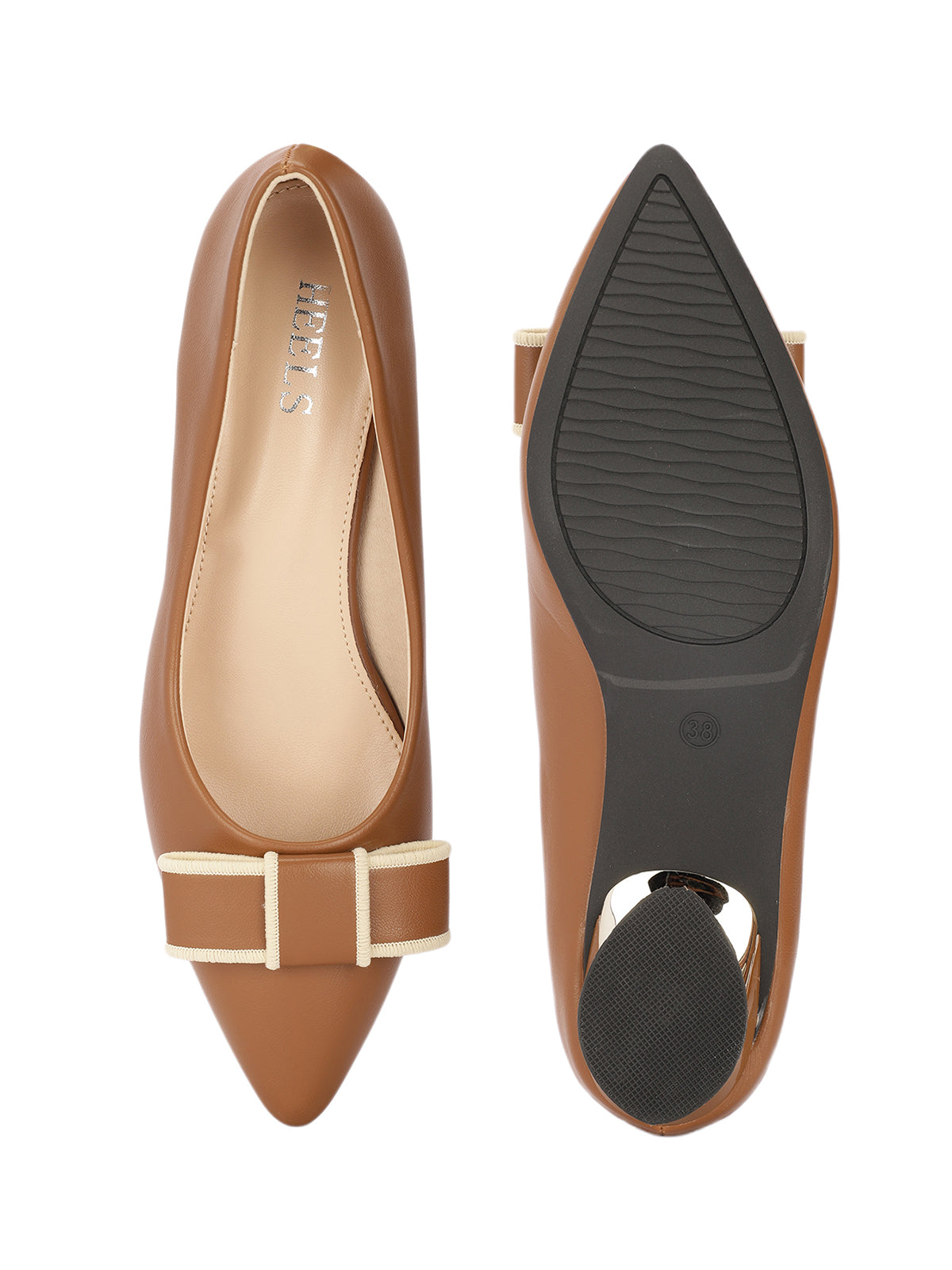 Luna Bow Block Heel Stilettoes