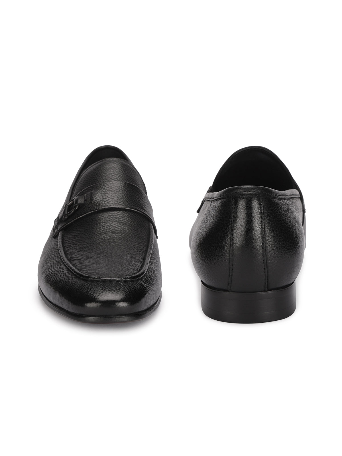 Fred Premium Black Formal Moccasins