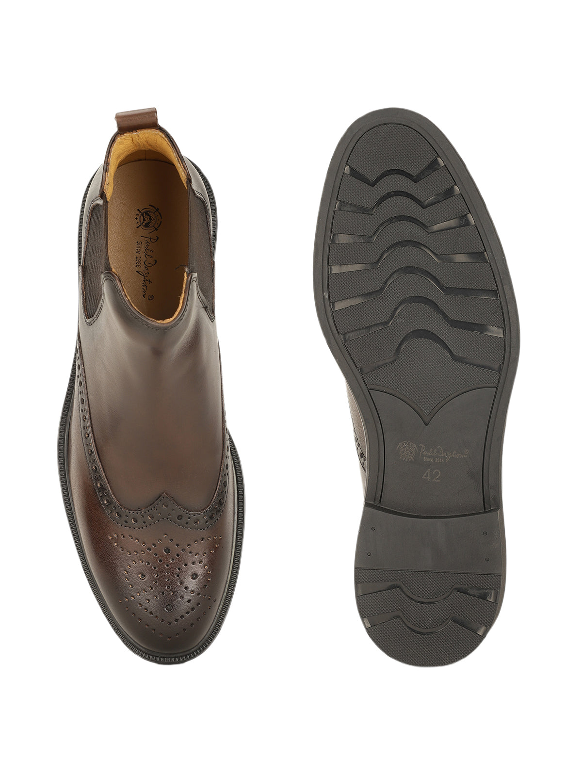 Noir Premium Leather Chelsea Boots