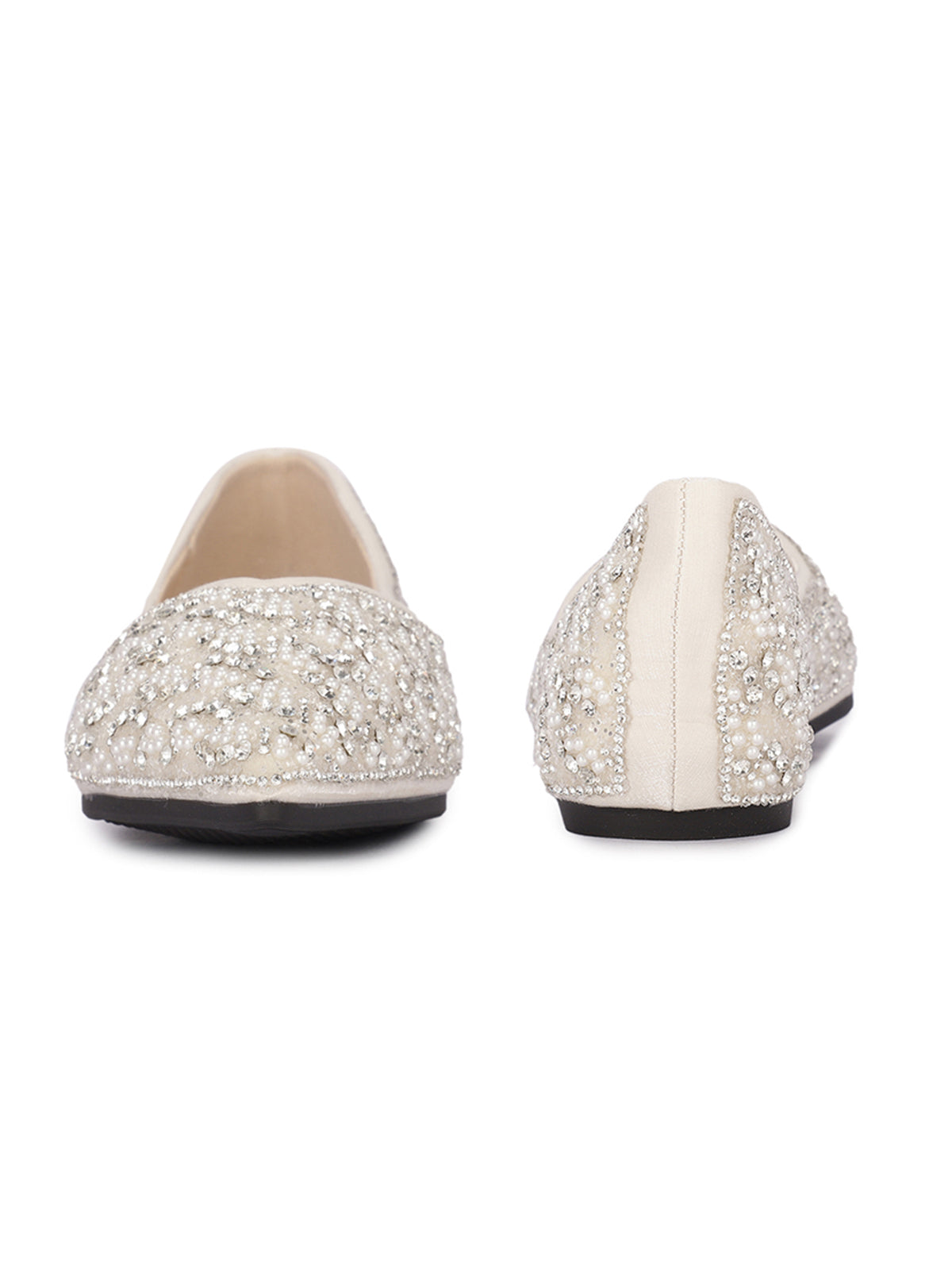 Vienna Flat Embellished Ballerinas