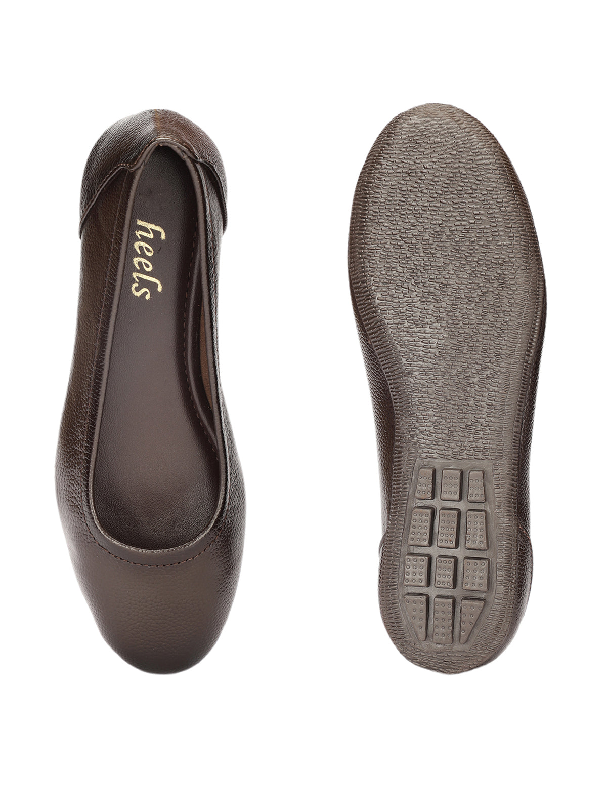 Elisa Plain Leather Everyday Ballerinas