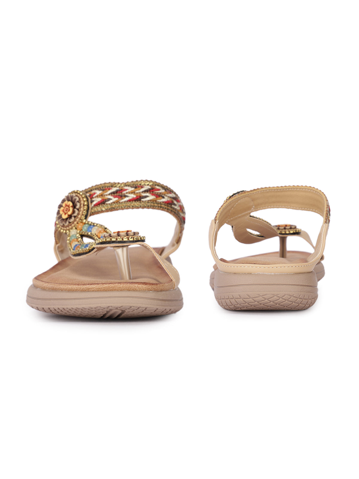 Eos Embroidered Cushioned Slippers
