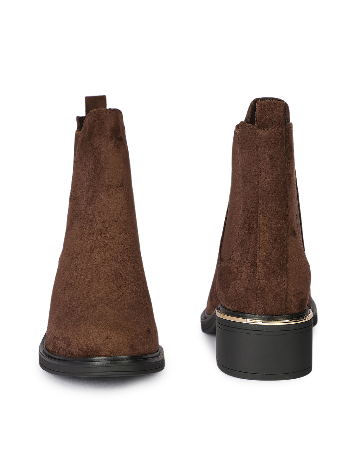 Rhonda Premium Suede Chelsea Winter Ankle Boots