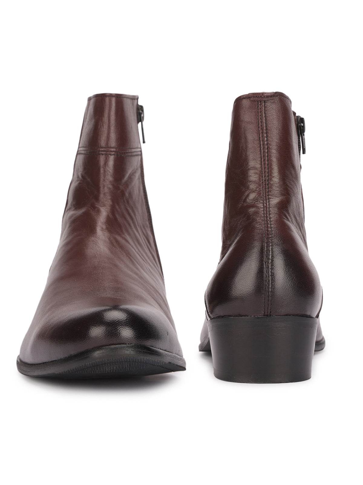 Henry Cuban Heel Leather Boots