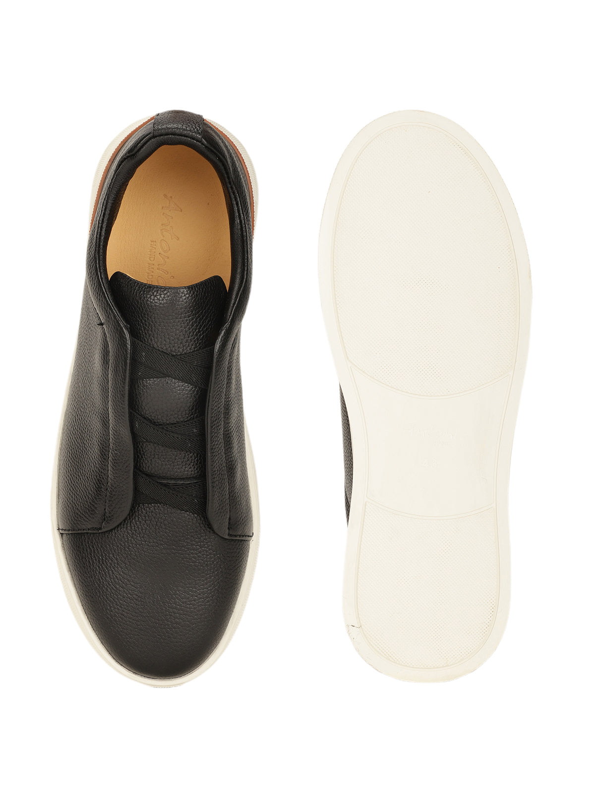 Lorente Elastic Premium Leather Sneakers