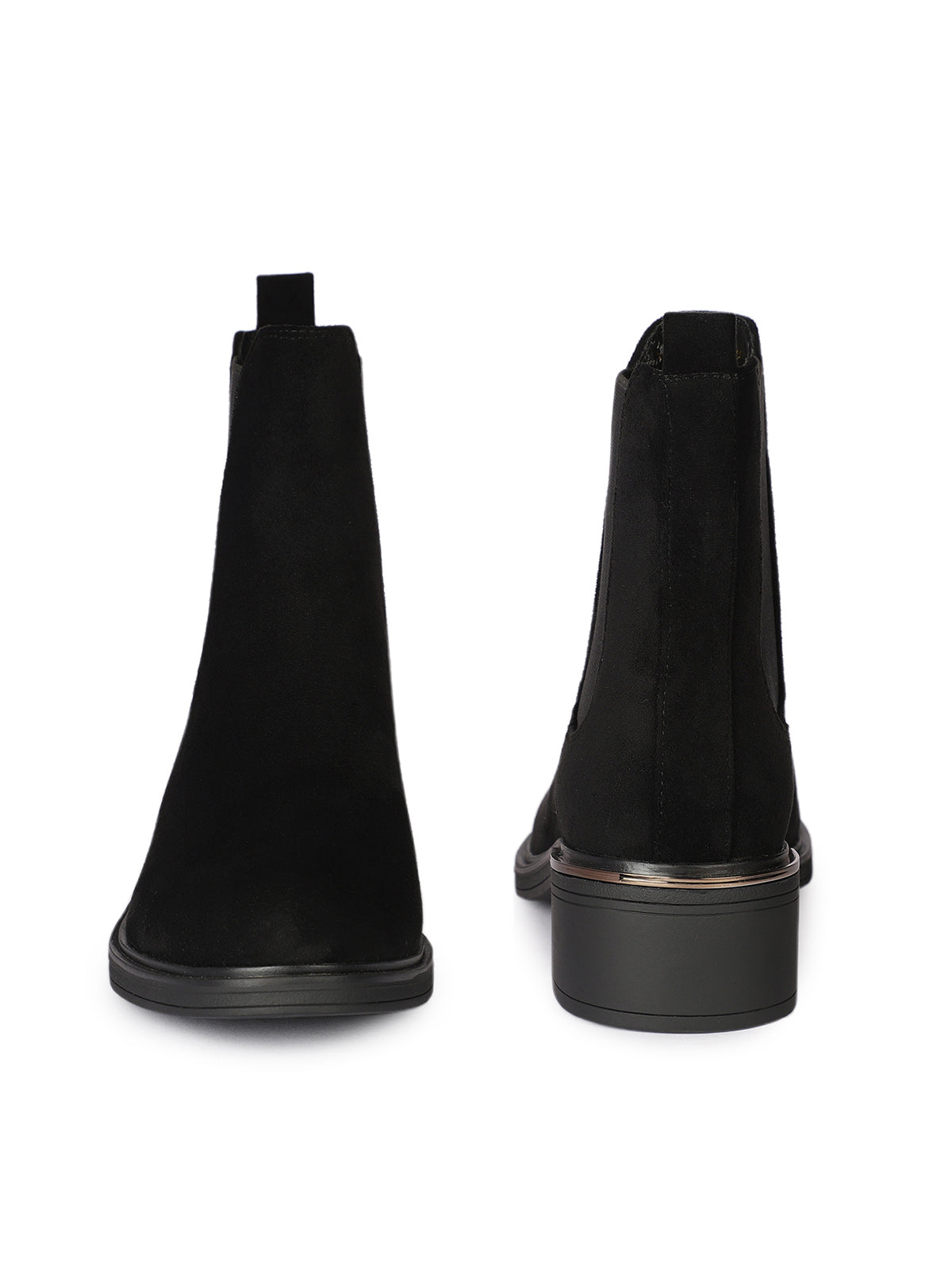 Rhonda Premium Suede Chelsea Winter Ankle Boots