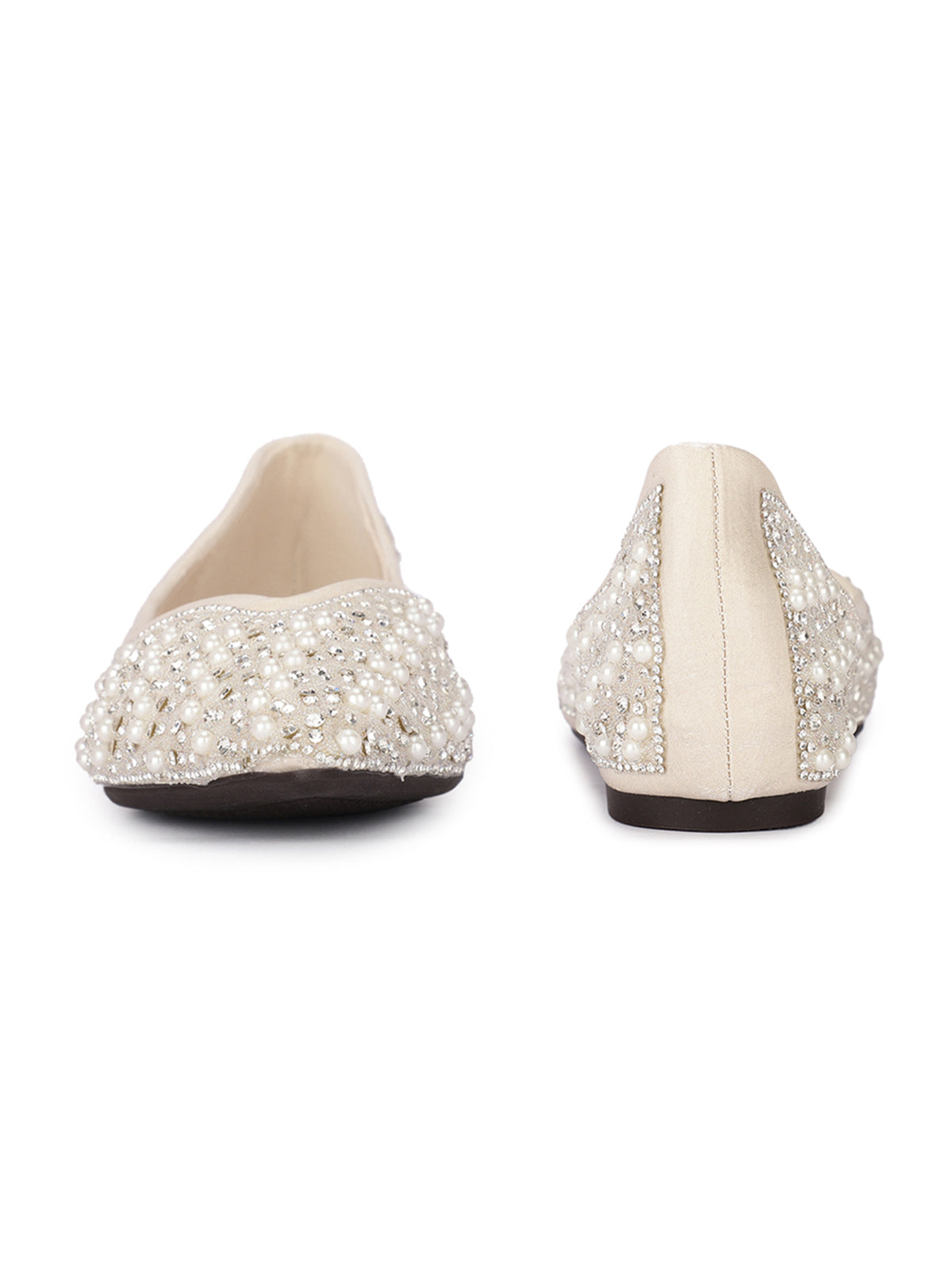 Sandvika Embellished Bling Ballerinas