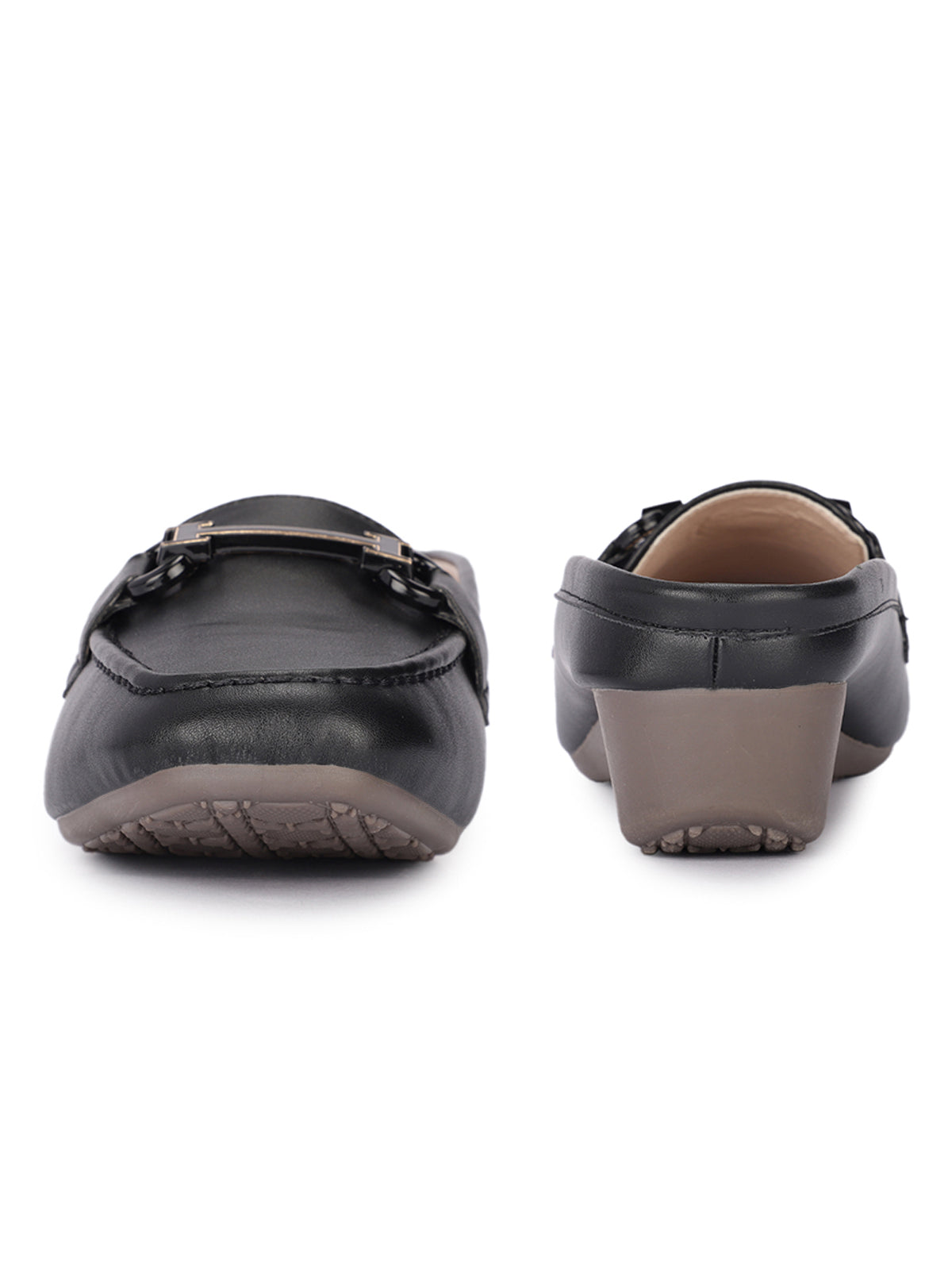 Leto Cushioned Back Open Mules