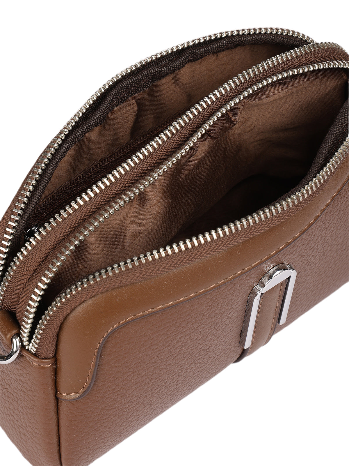 Ellis Sleek Zipper Sling Pouch