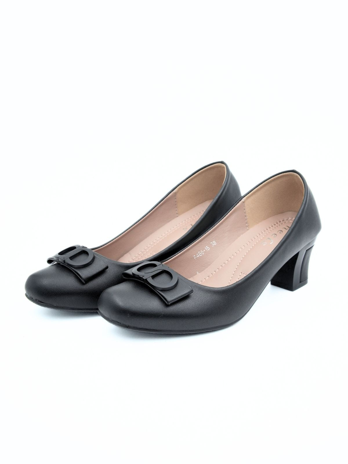 Rizza Bow Block Heels