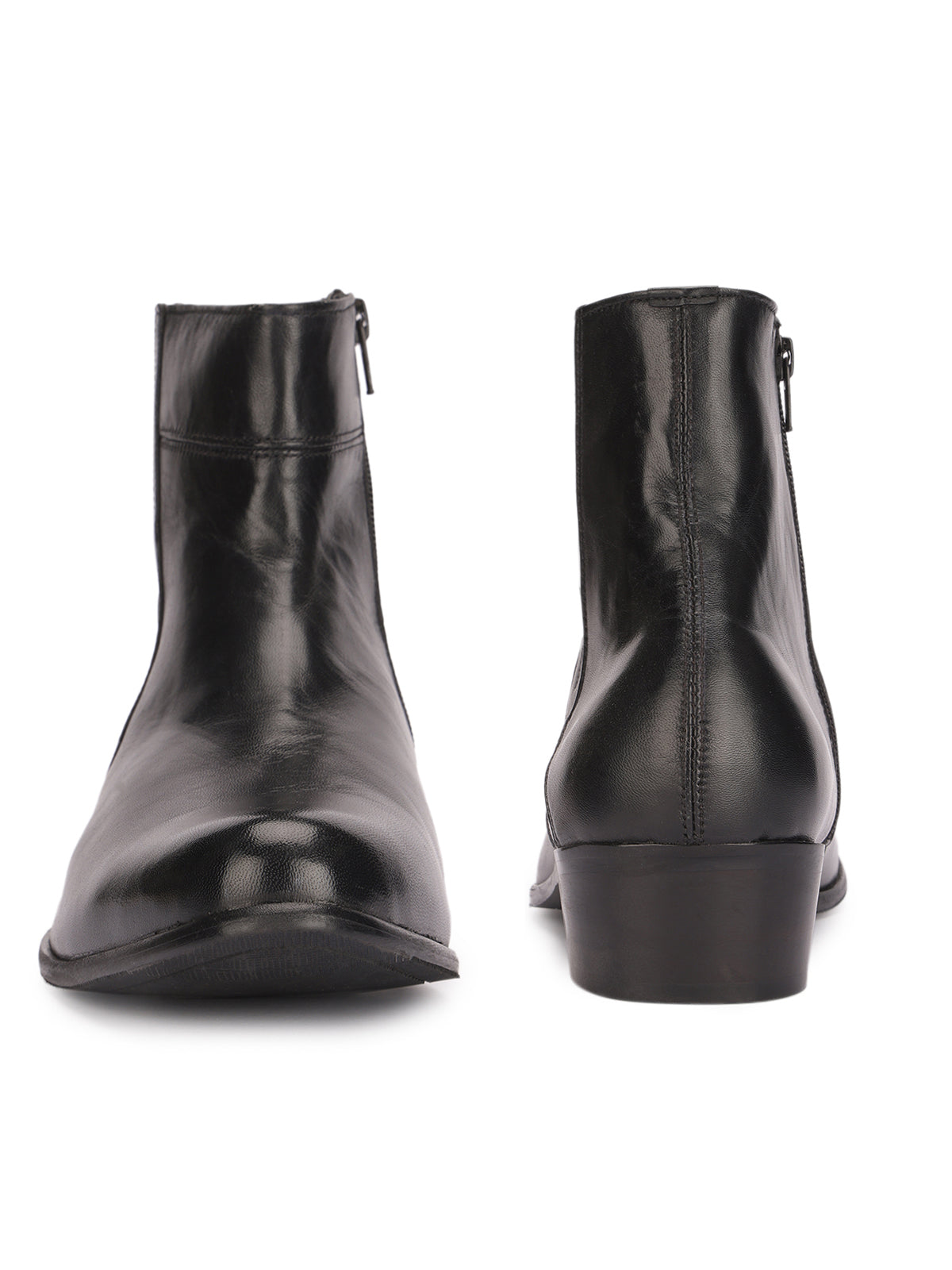 Henry Cuban Heel Leather Boots