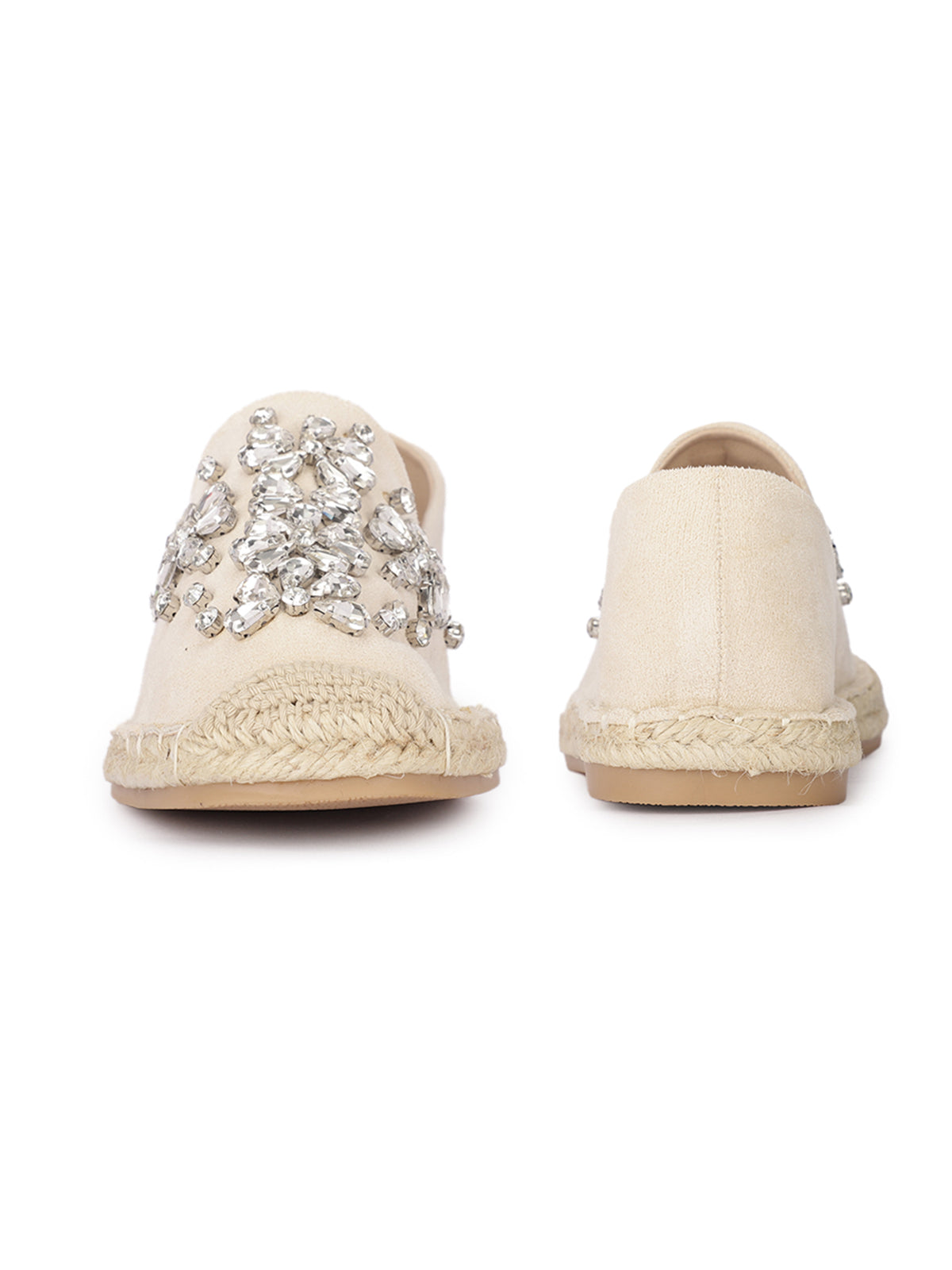 Isola Embellished Flat Espadrilles