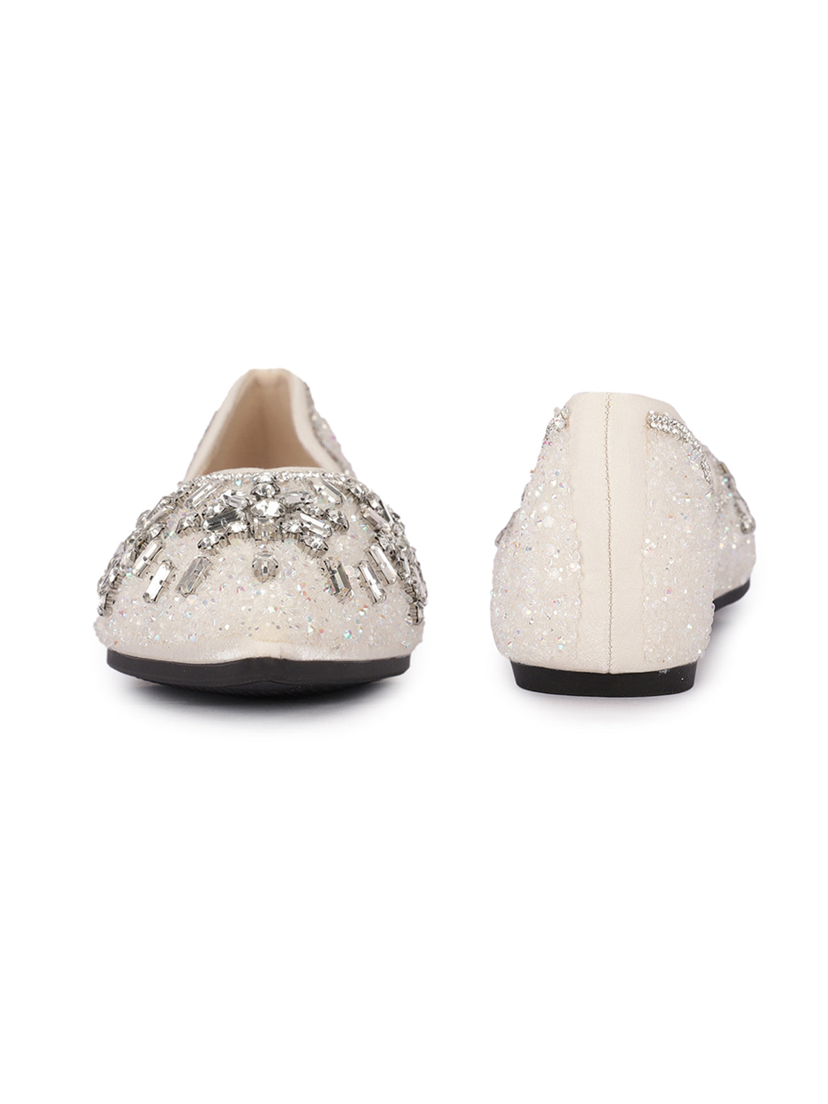 Ravello Bling Embellished Flat Ballerinas