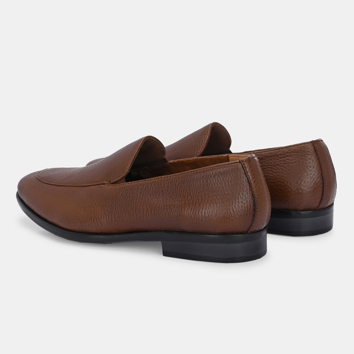 Ethan Pashmina Leather Penny Loafers - The Heels India