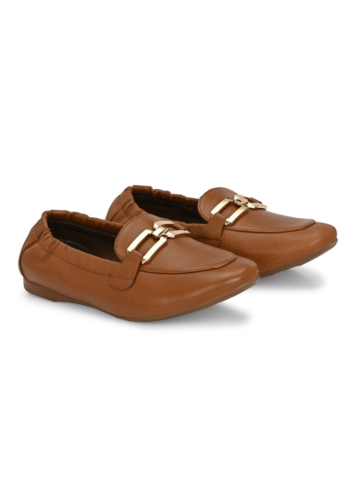 Athena Leather Ballerinas