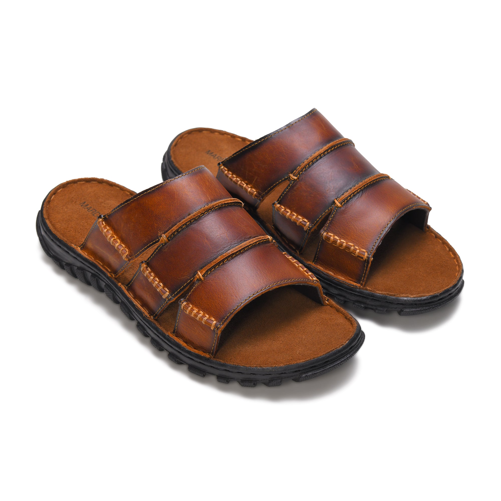 Diego Leather Slippers