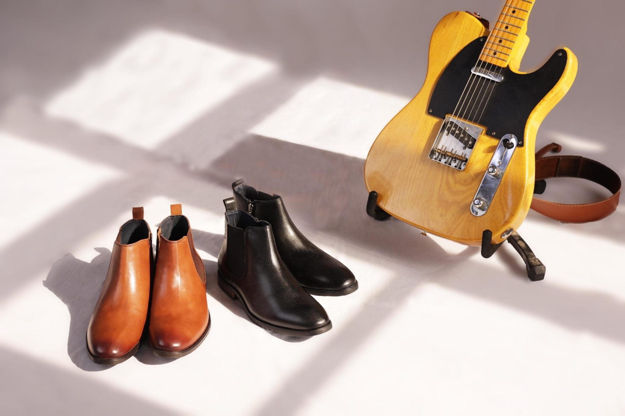 Vincent Black Chelsea Boots - The Heels India