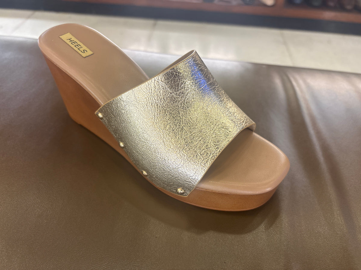 Rosabella Premium Peep Toe Wedge Heels - The Heels India