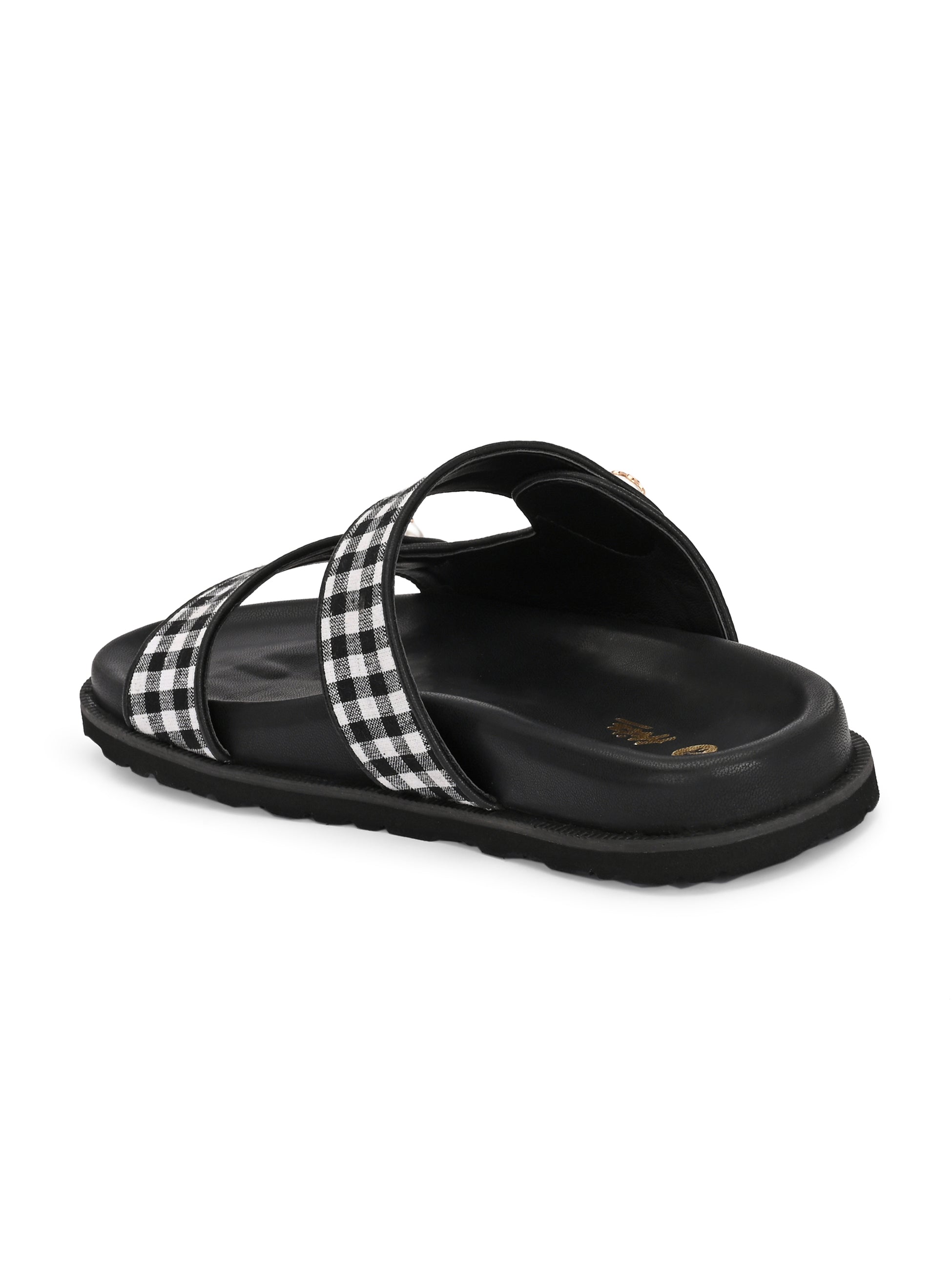 Athena Pipin Strappy Sliders