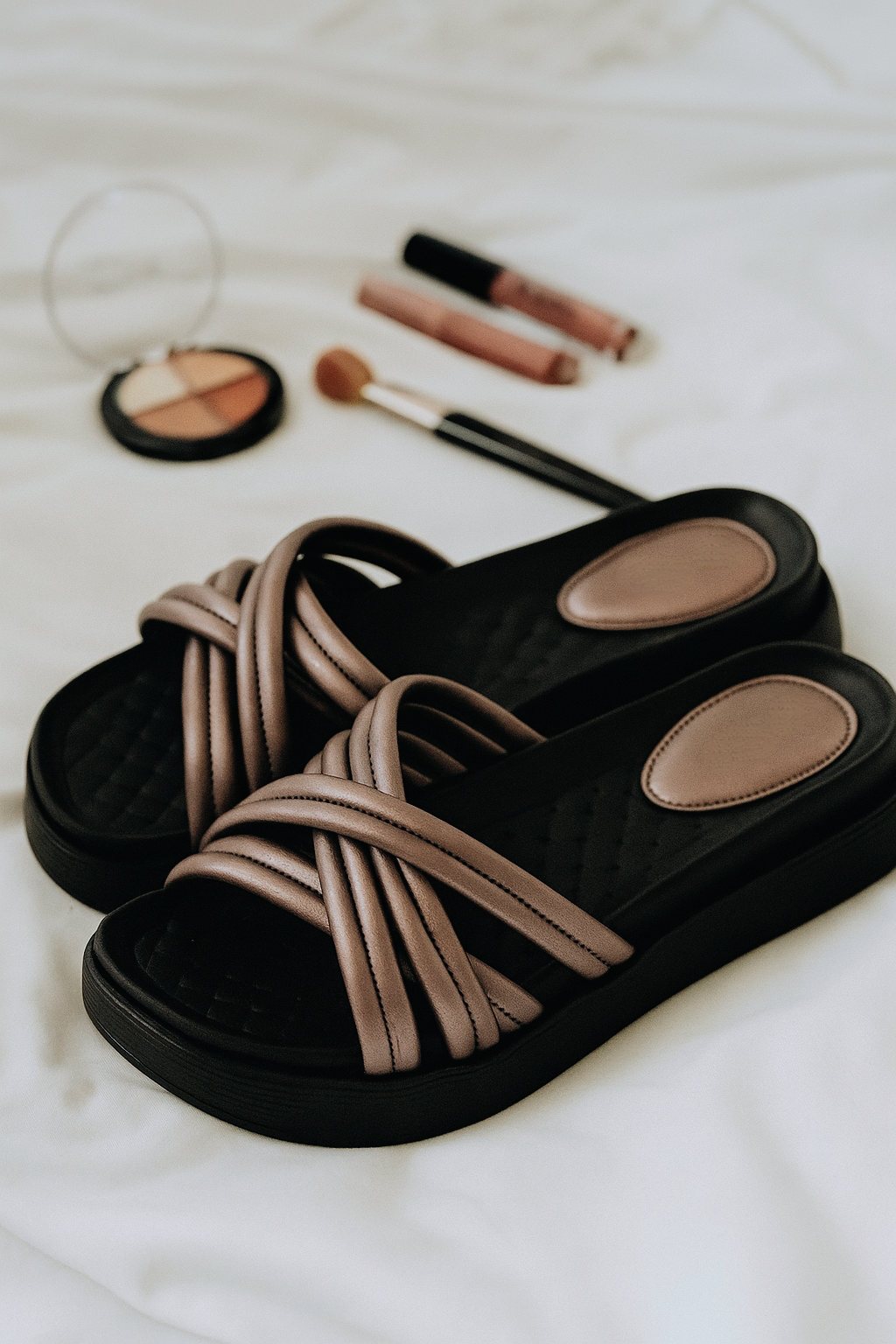 Anabelle Strappy Slippers