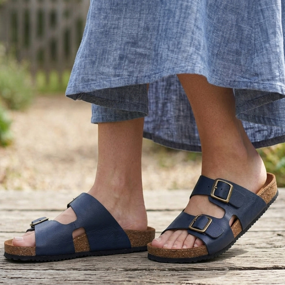 Marta Original Cork Footbed Slippers - The Heels India
