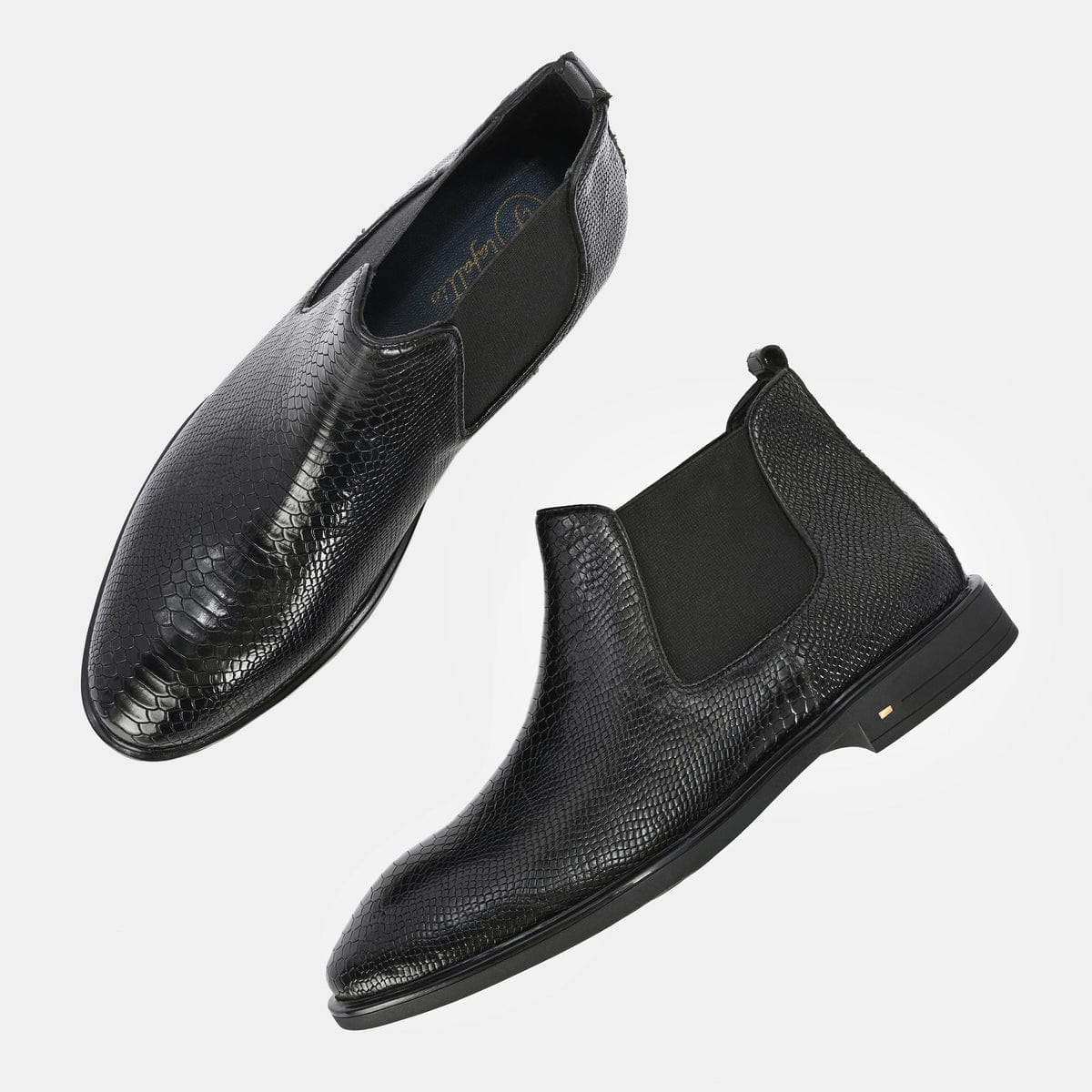 Granada Lux Chelsea Leather Boots - The Heels India