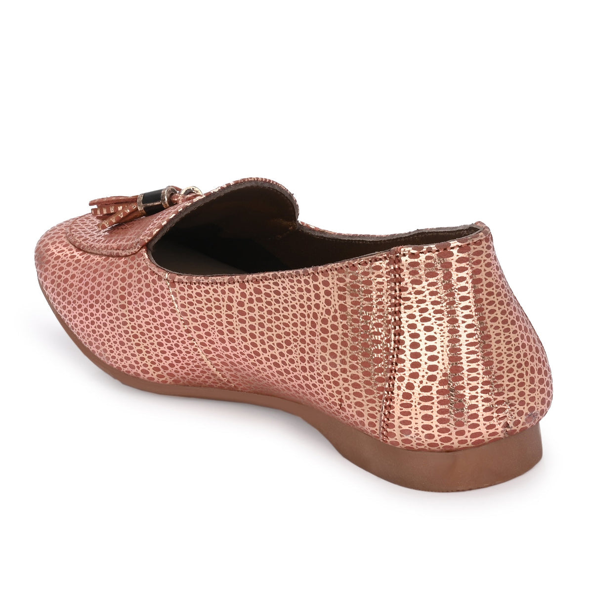 Malkova Leather Tassel Ballerinas