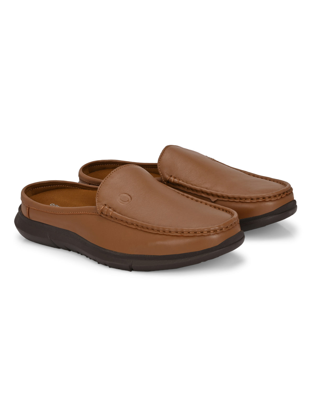 Zero Gravity Leather Slip-On Mules - The Heels India